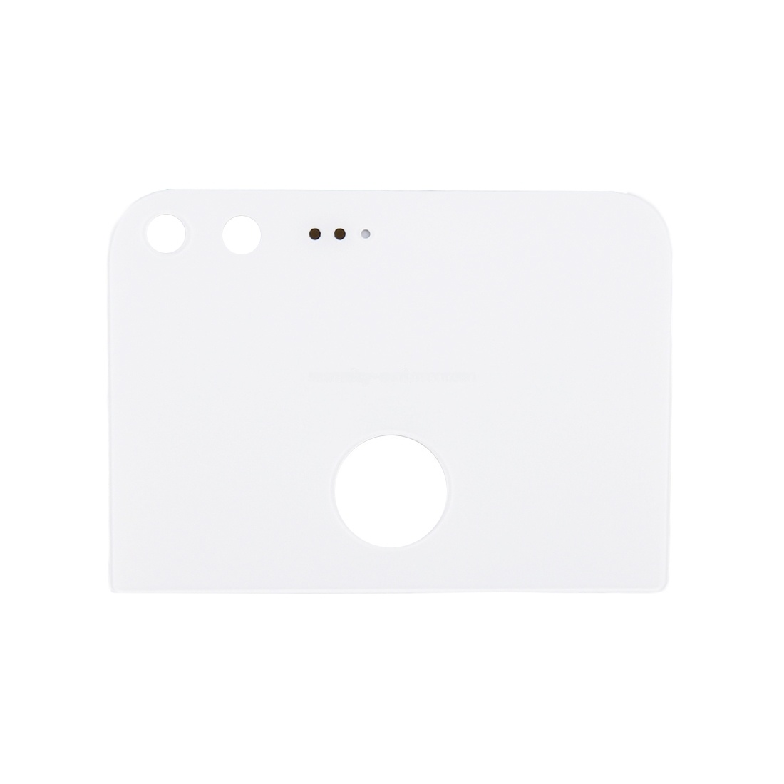 Glass Back Cover for Google Pixel XL / Nexus M1 (Upper Part)(White)