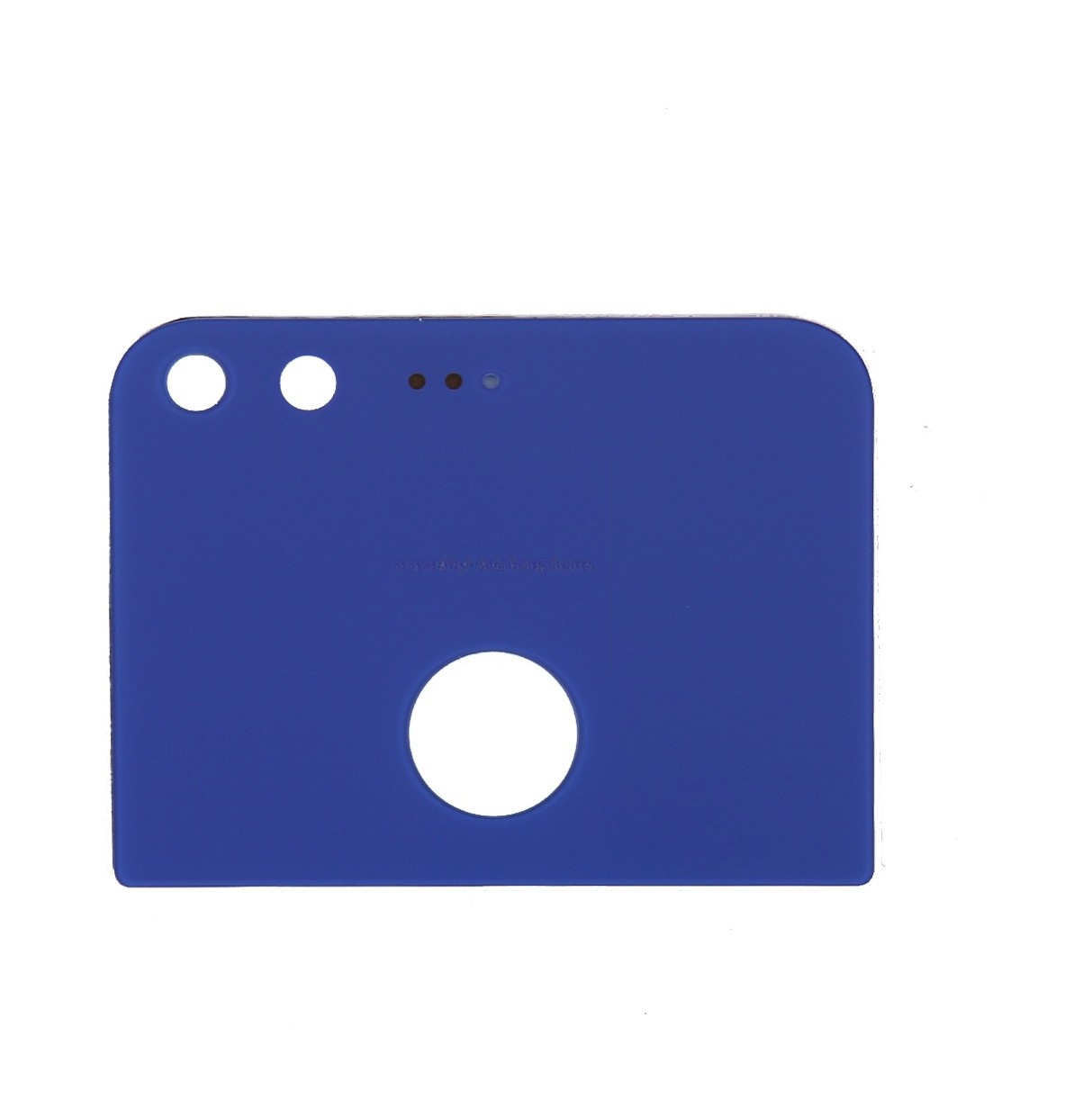 Glass Back Cover for Google Pixel / Nexus S1 (Upper Part)(Blue)