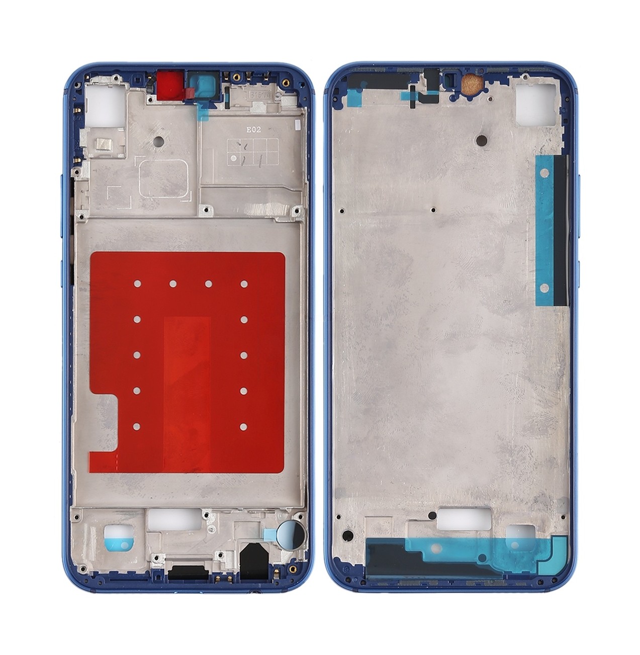 Front Housing LCD Frame Bezel for Huawei P20 Lite / Nova 3e(Blue)