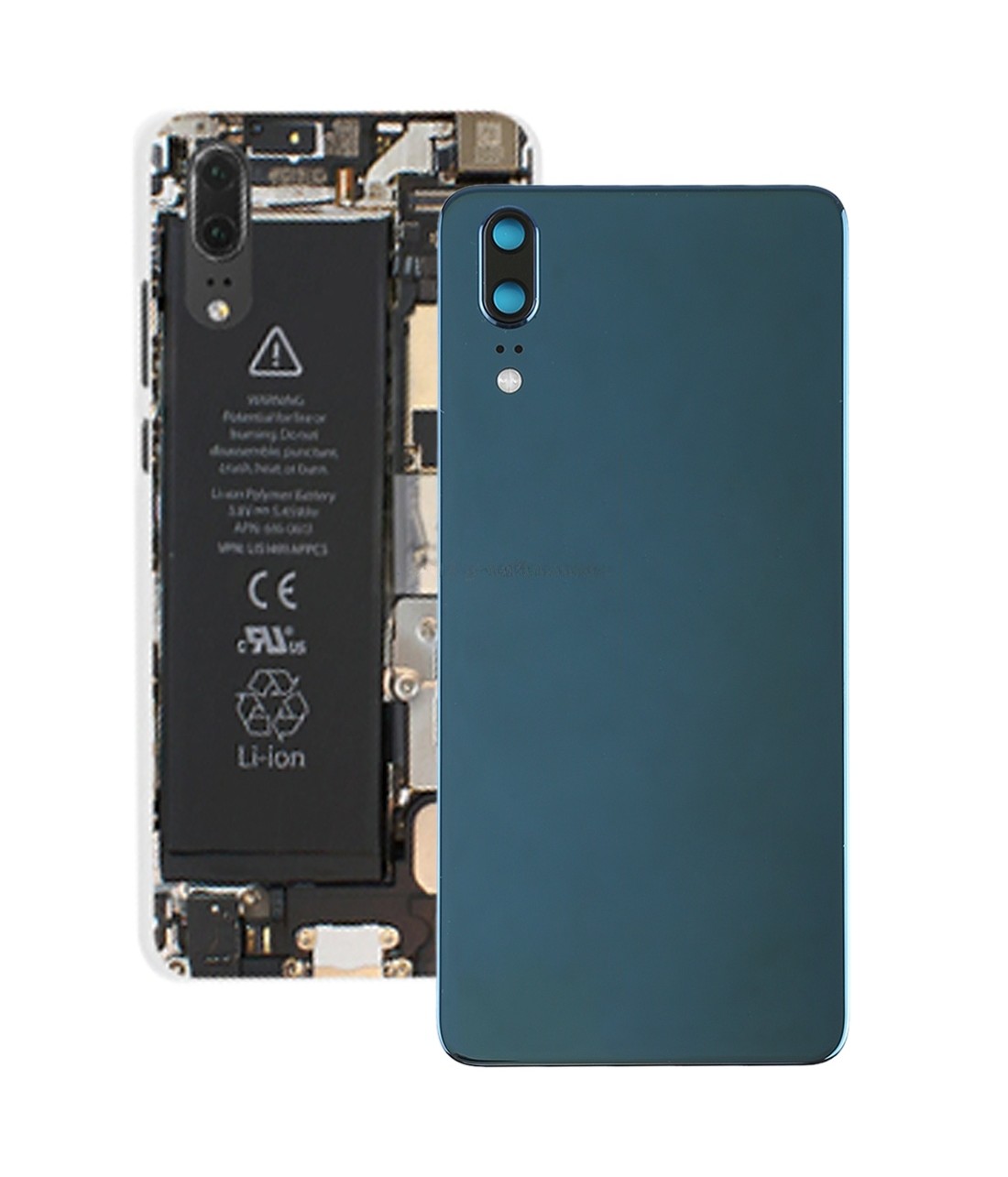 Back Cover with Camera Lens (Original) for Huawei P20(Blue)
