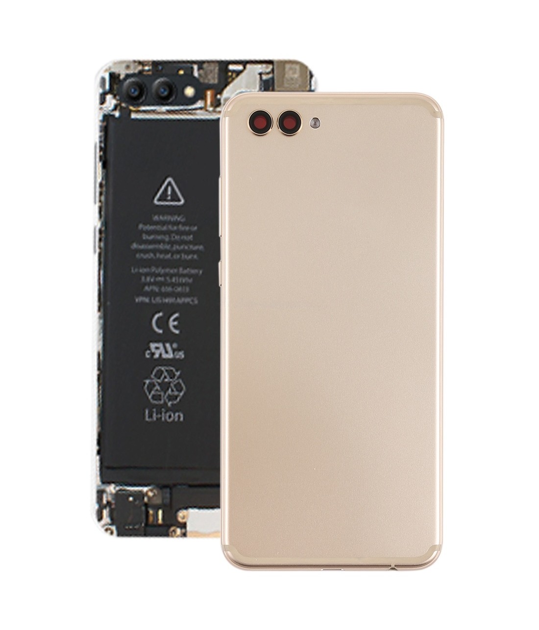Back Cover with Side Keys & Camera Lens (Original) for Huawei Honor View 10 / V10(Gold)