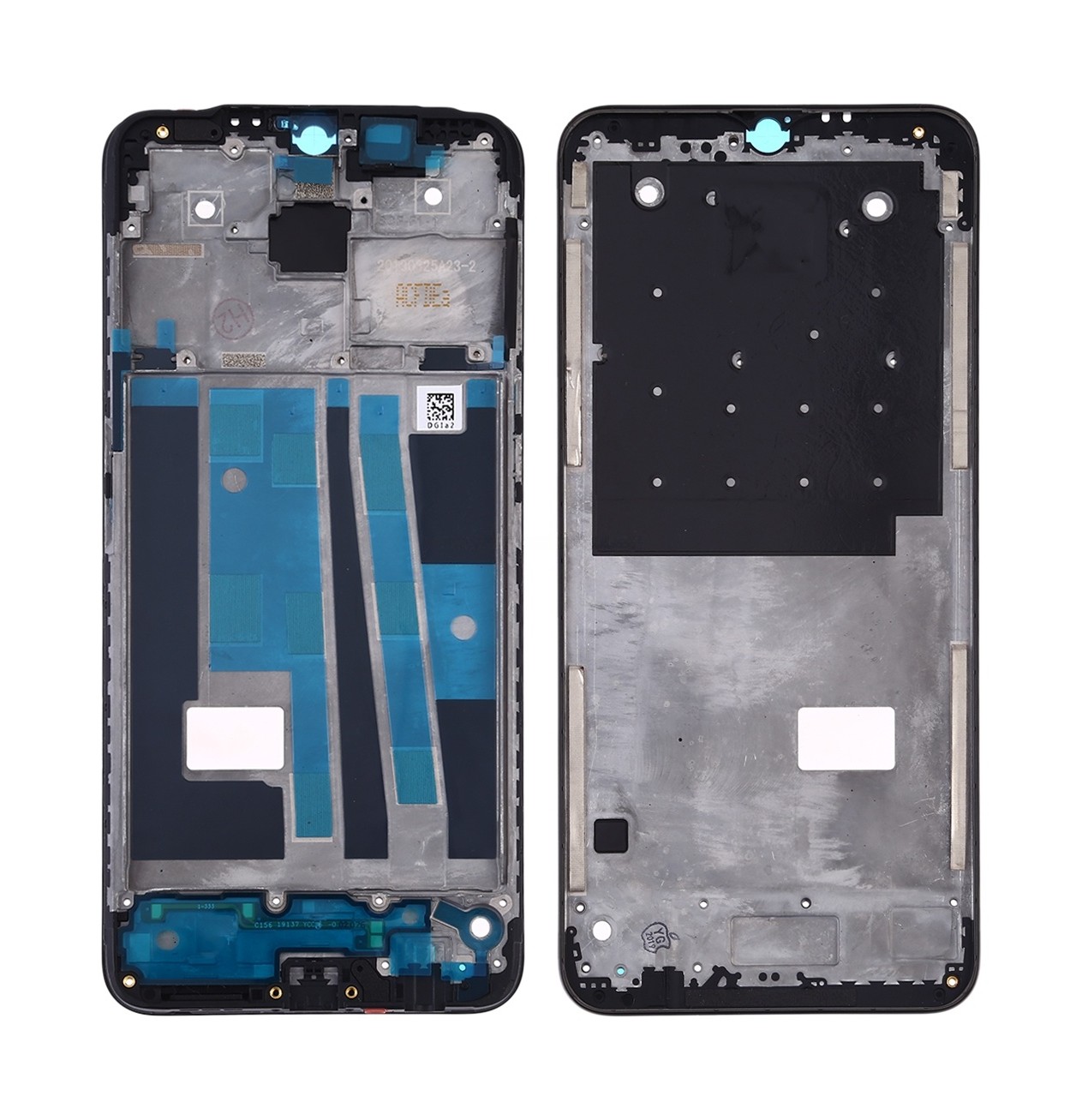 For OPPO A9 / F11 Front Housing LCD Frame Bezel Plate (Black)