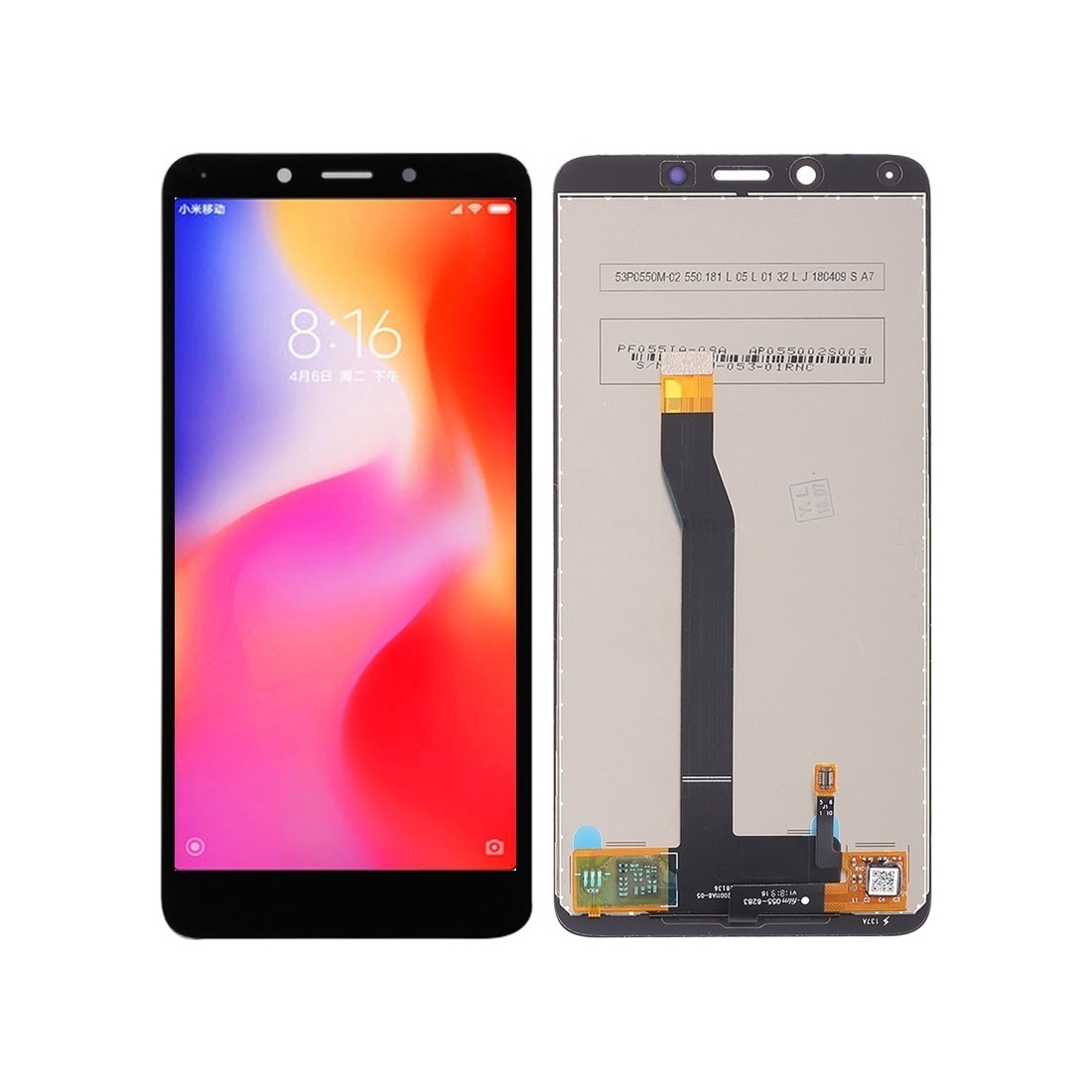 TFT LCD Screen for Xiaomi Redmi 6 / 6A with Digitizer Full Assembly(Black)