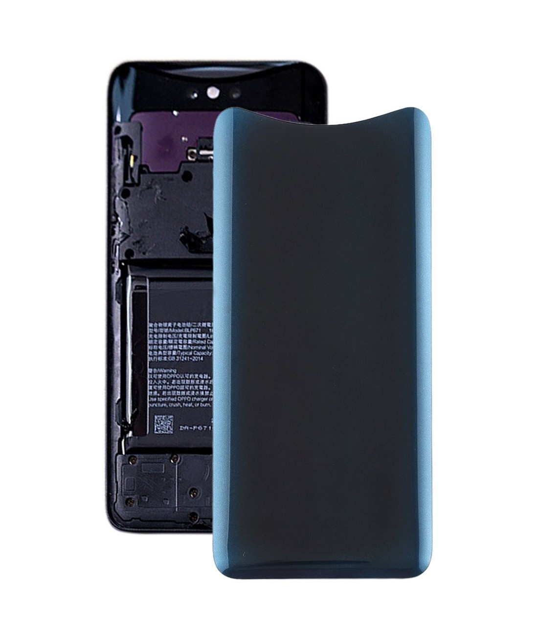 For OPPO Find X Back Cover (Blue)