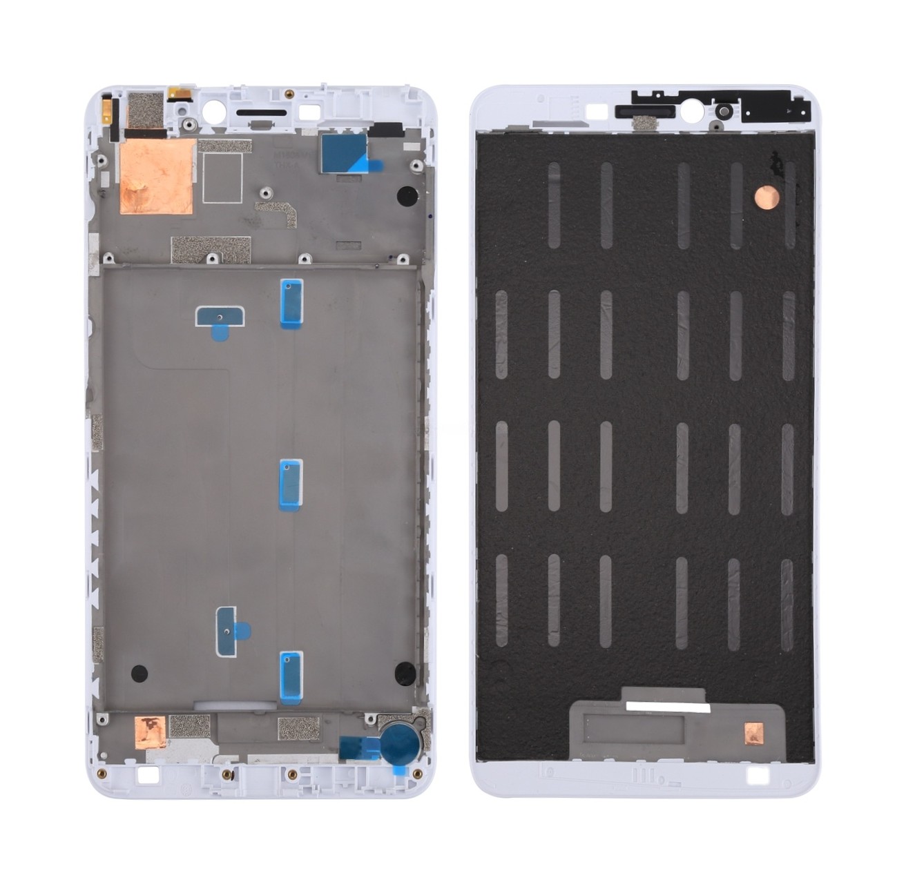 For Xiaomi Mi Max 2 Front Housing LCD Frame Bezel(White)