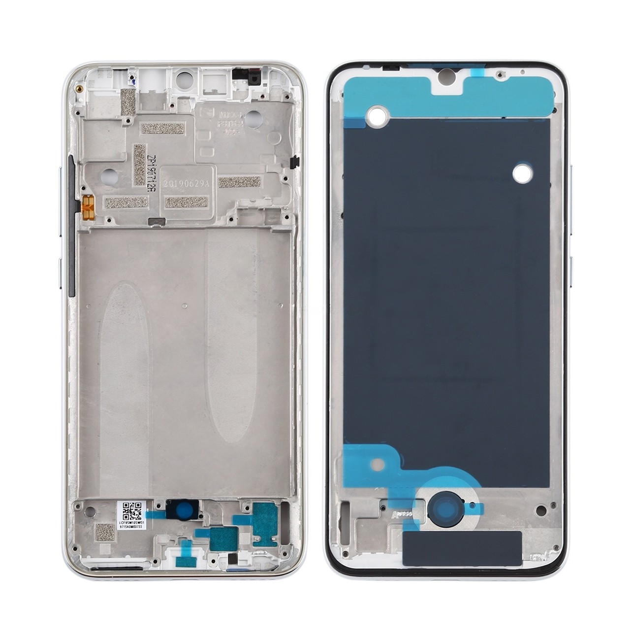 Middle Frame Bezel Plate for Xiaomi Mi CC9e / Mi A3(White)
