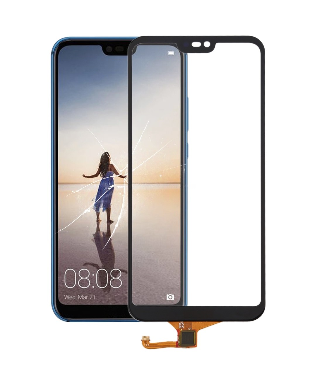 Touch Panel for Huawei P20 Lite