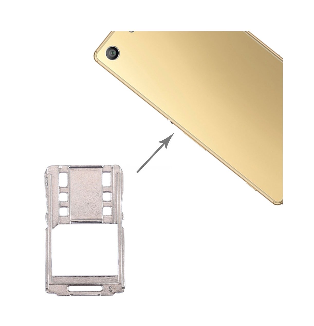 Card Tray for Sony Xperia M5