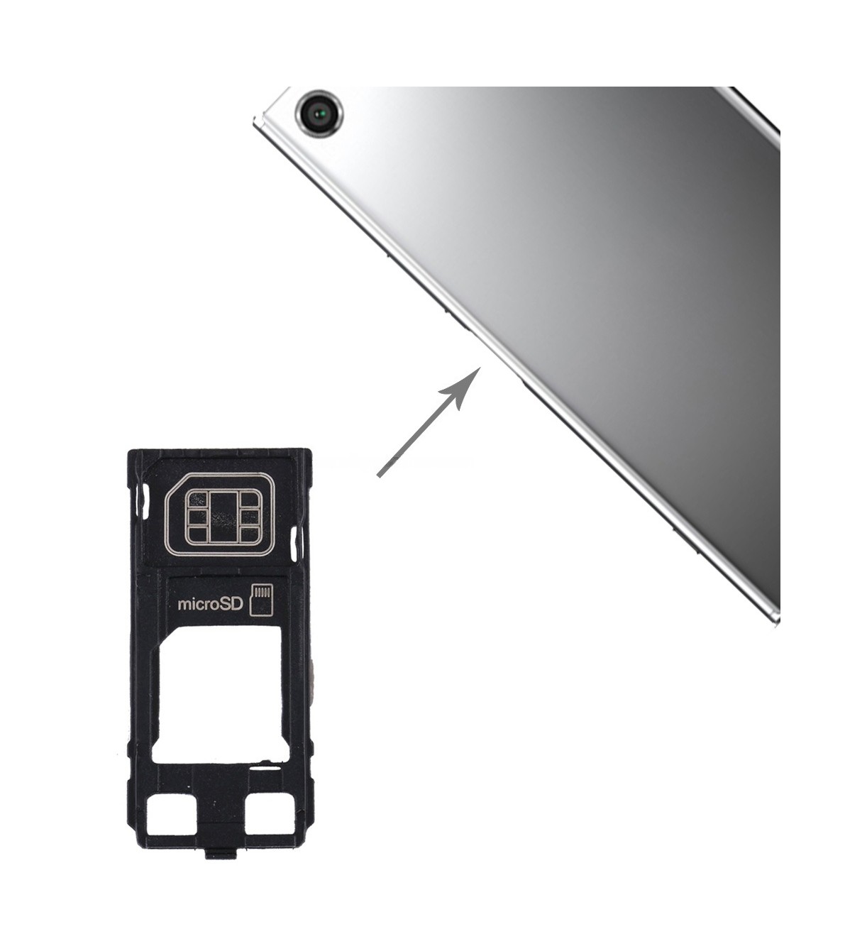 Card Tray for Sony Xperia X / Xperia XZ / Xperia X Premium