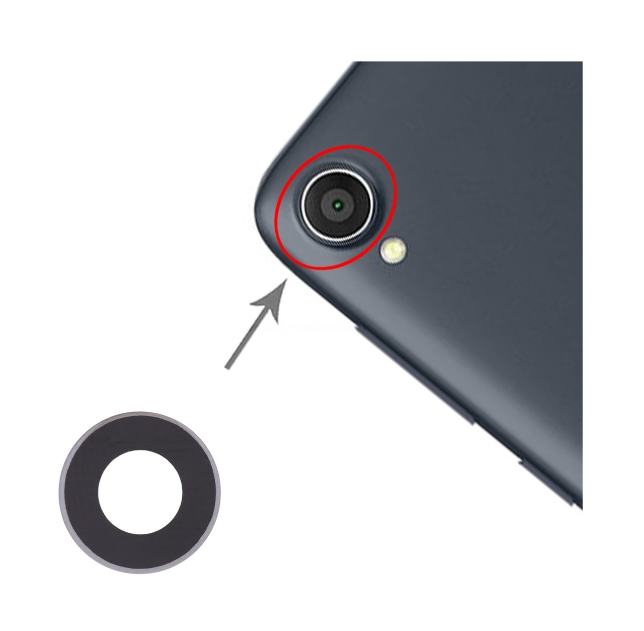 Back Camera Lens for Asus ZenFone Live (L1) ZA550KL