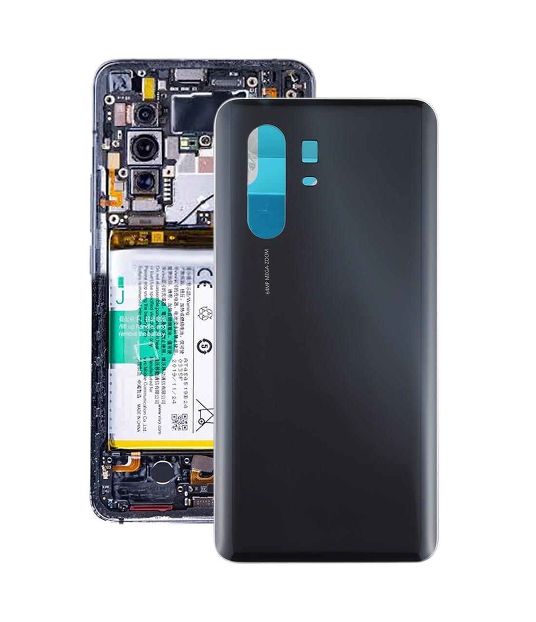 For Vivo X30 Pro 5G Battery Back Cover (Black)