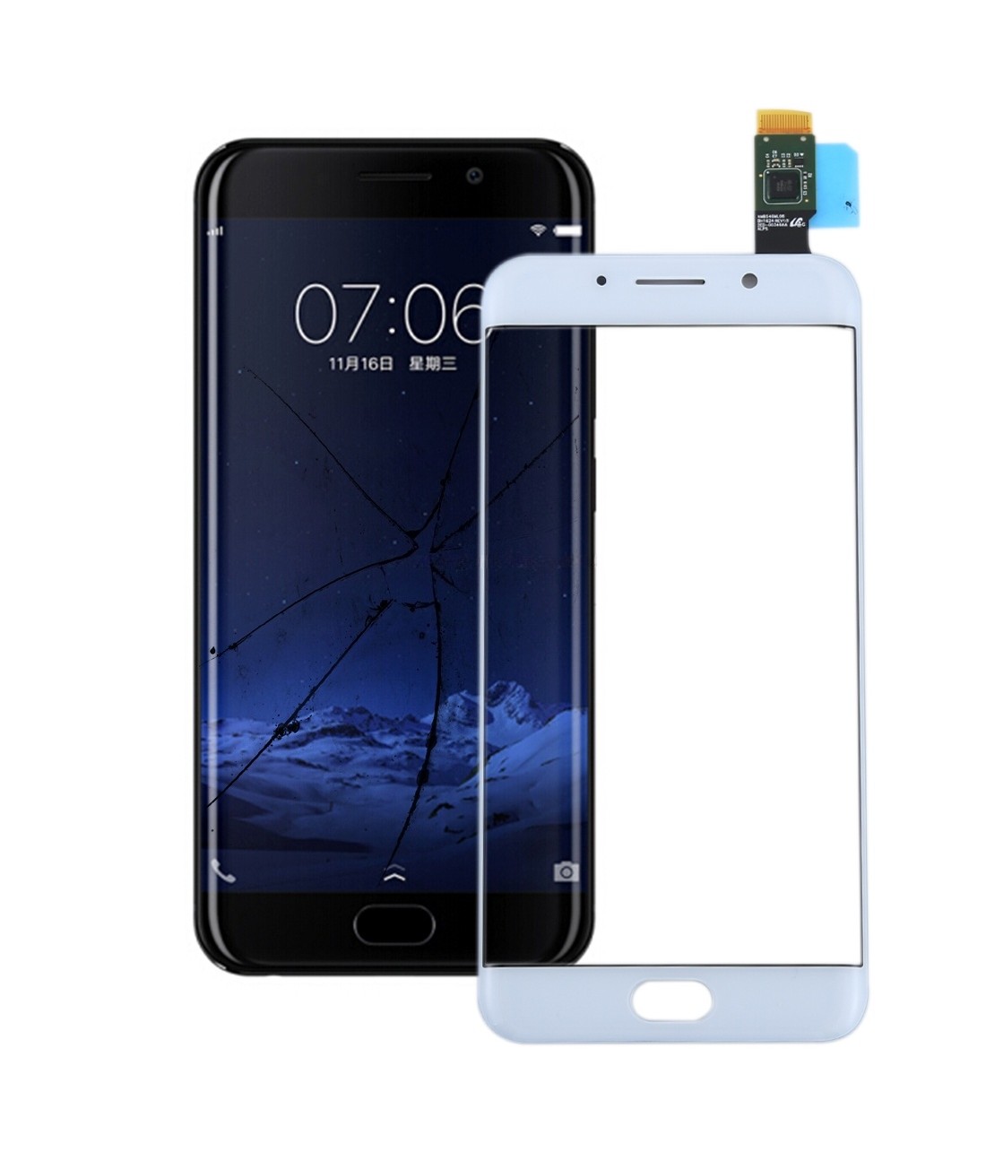 For Vivo Xplay6 Touch Panel (White)