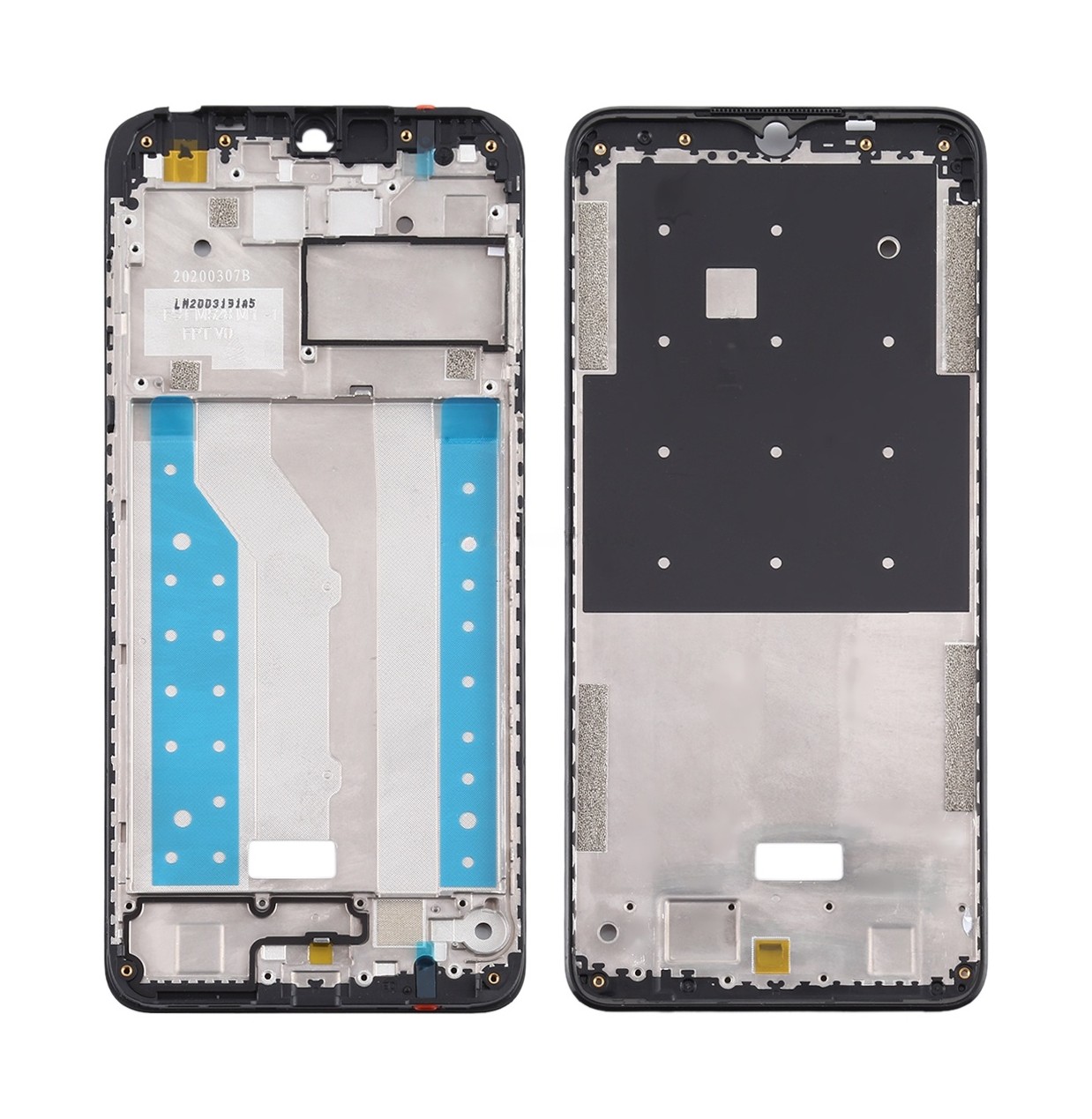 Front Housing LCD Frame Bezel Plate for Nokia 5.3 TA-1227 / TA-1229 / TA-1223 / TA-12234