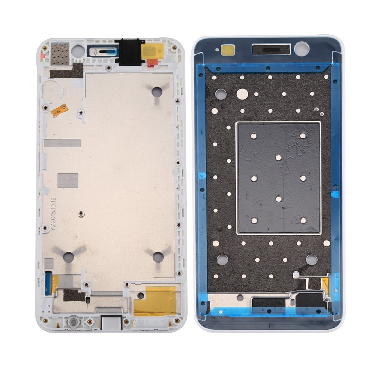 For Huawei Y6 / Honor 4A Front Housing LCD Frame Bezel Plate(White)