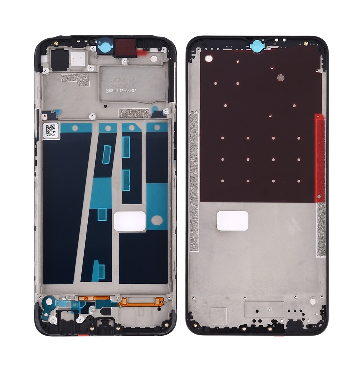For OPPO A7 / A7n / AX7 Middle Frame Bezel Plate (Black)