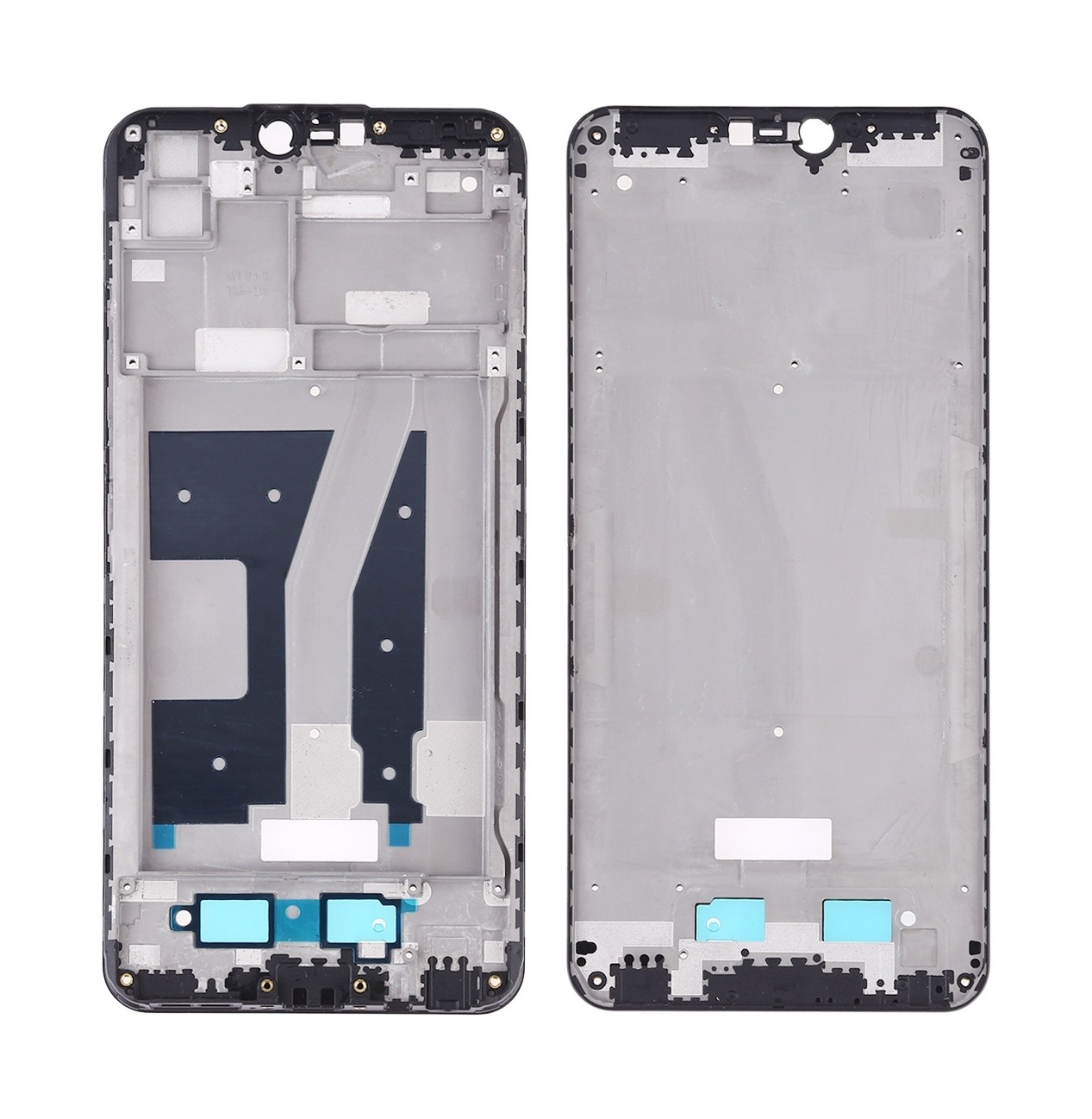 For Vivo Y85 Middle Frame Bezel Plate(Black)