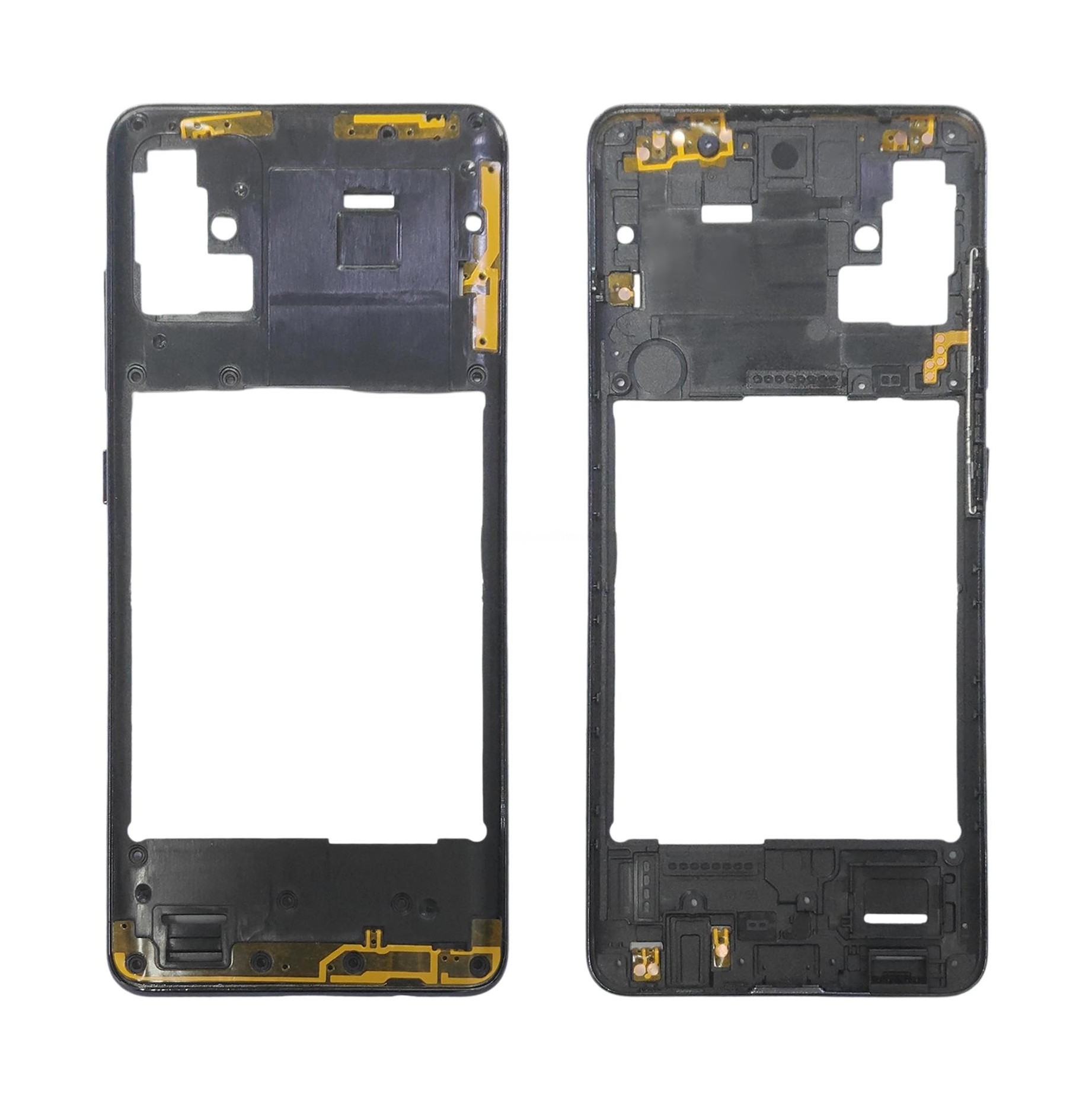 For Samsung Galaxy A51 Middle Frame Bezel Plate (Black)
