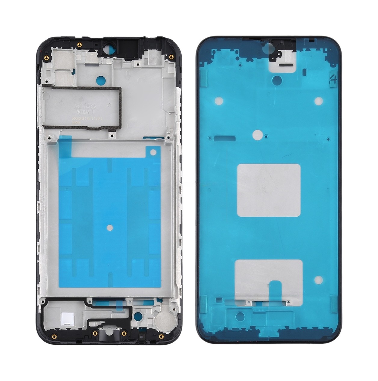 For Samsung Galaxy A01 Front Housing LCD Frame Bezel Plate (Black)