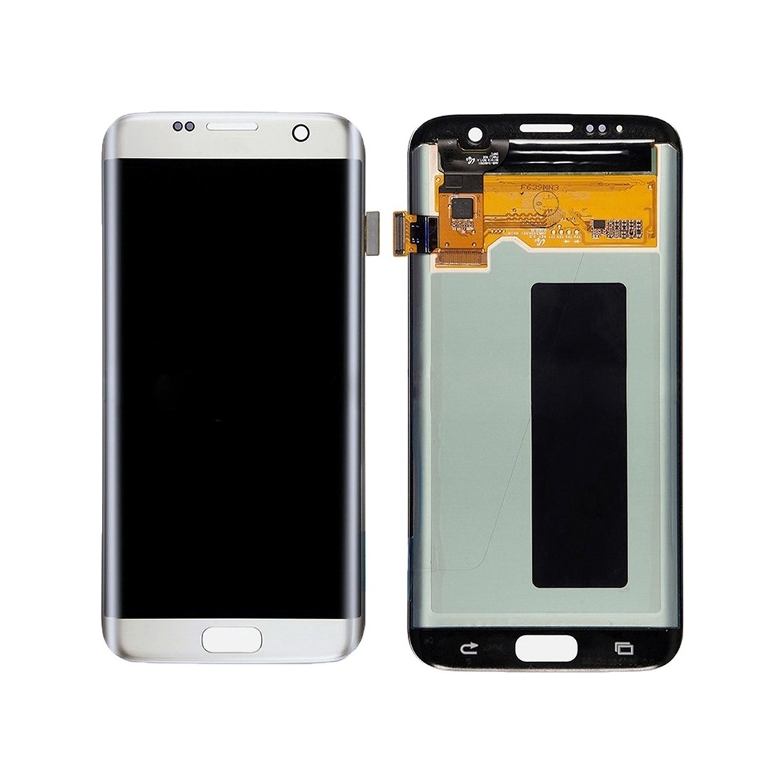 Original LCD Display + Touch Panel for Galaxy S7 Edge / G9350 / G935F / G935A / G935V, G935FD, G935W8, G935T, G935U(Silver)