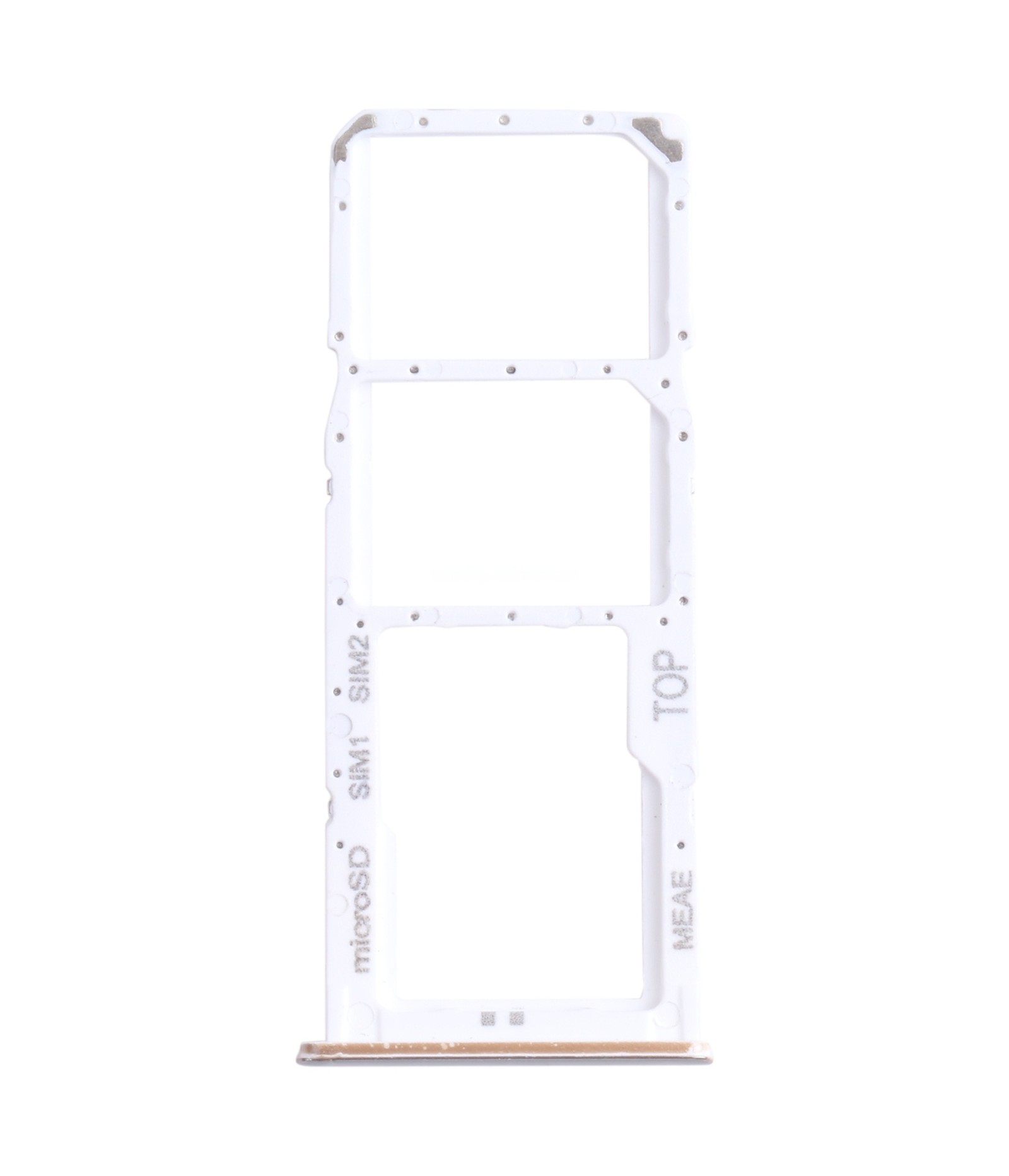 For Samsung Galaxy M51 SM-M515 SIM Card Tray + SIM Card Tray + Micro SD Card Tray (Silver)