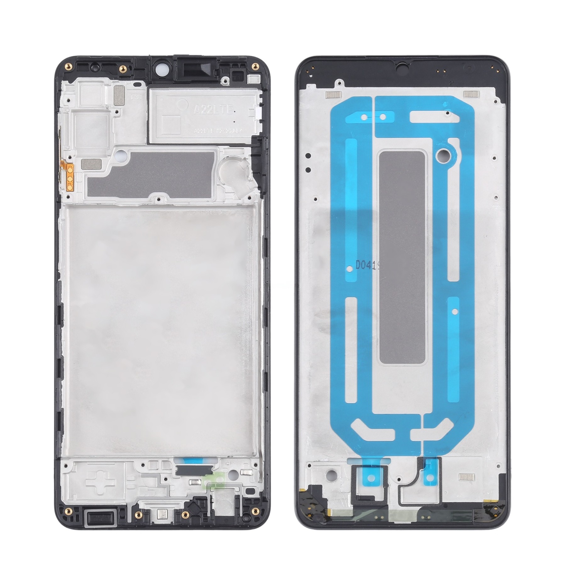 For Samsung Galaxy A22 4G SM-A225 Front Housing LCD Frame Bezel Plate