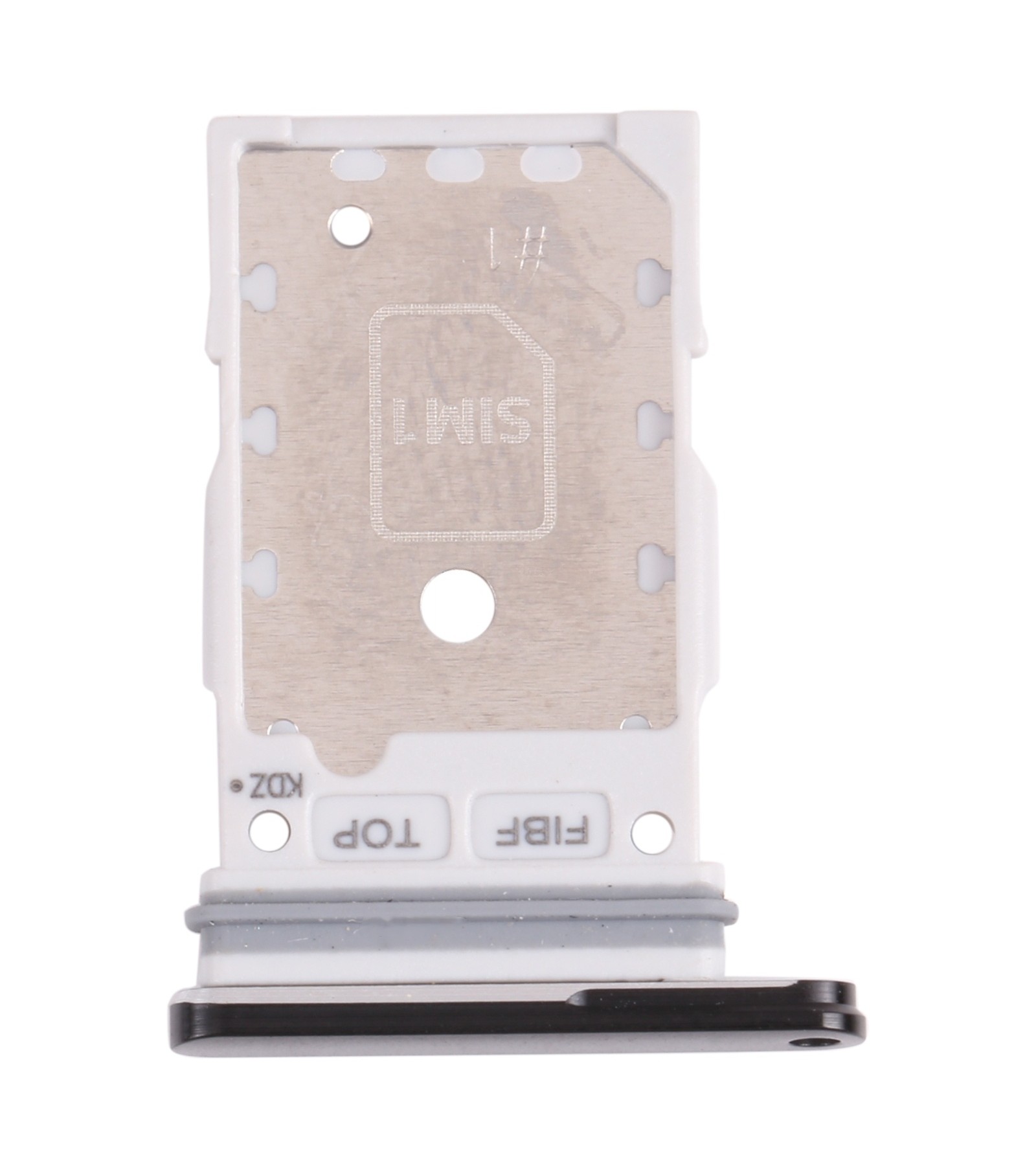 For Samsung Galaxy Z Fold3 5G SM-F926 Original SIM Card Tray + SIM Card Tray (Black)