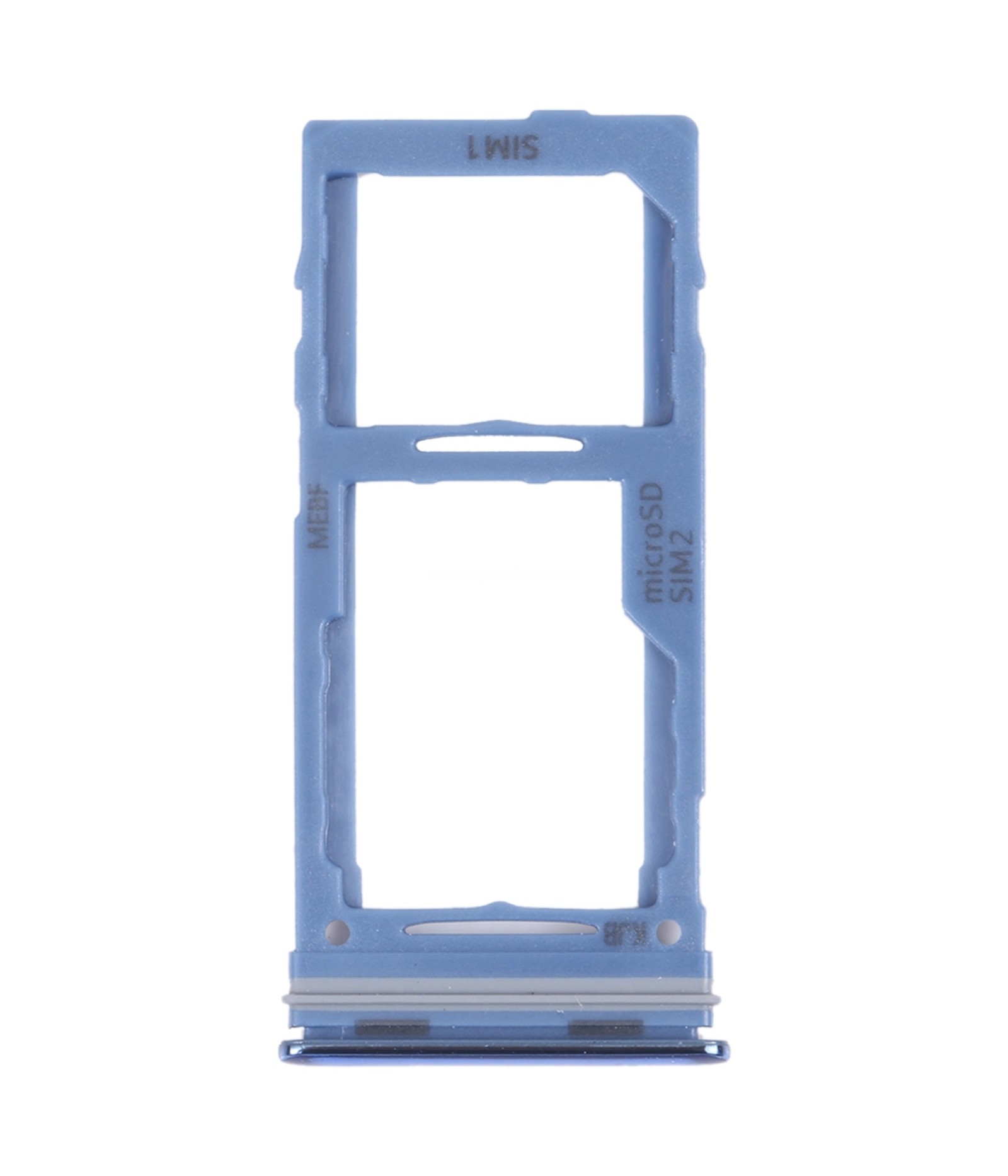 For Samsung Galaxy M52 5G SM-M526B Original SIM Card Tray + SIM Card Tray / Micro SD card tray (Blue)
