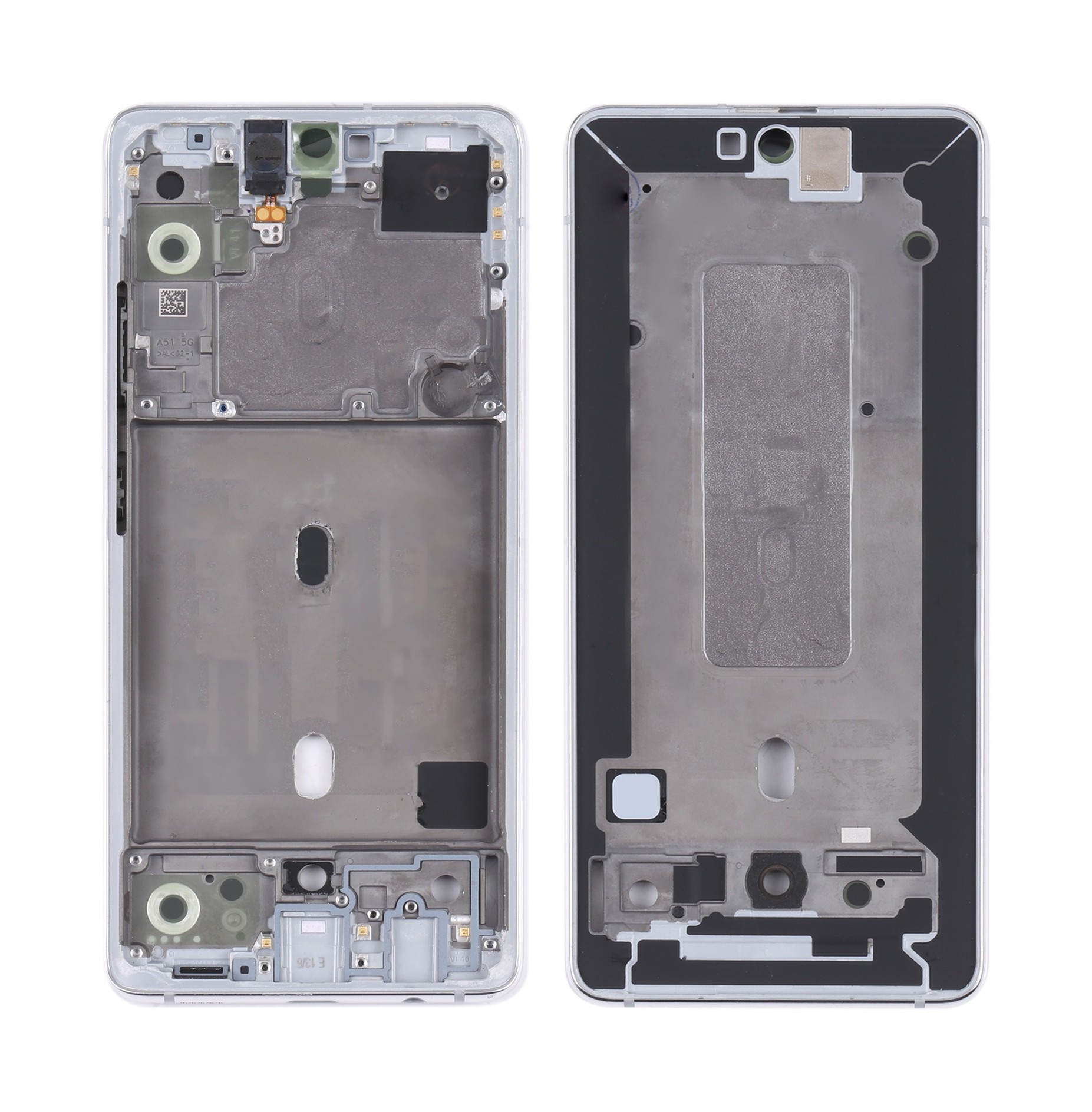 For Samsung Galaxy A51 5G SM-A516 Middle Frame Bezel Plate (Silver)
