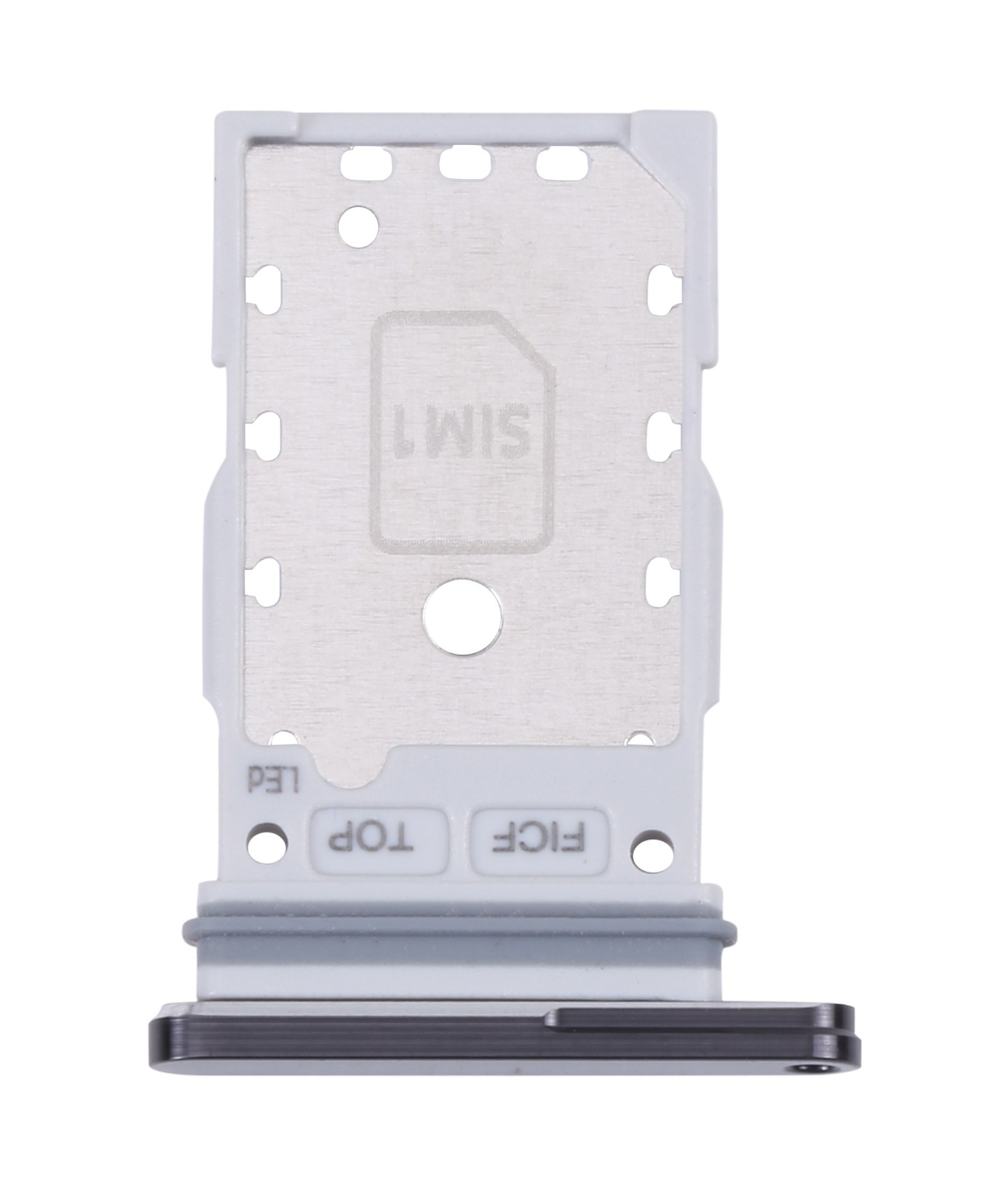For Samsung Galaxy Z Fold4 SM-F936B Original SIM Card Tray + SIM Card Tray (Black)