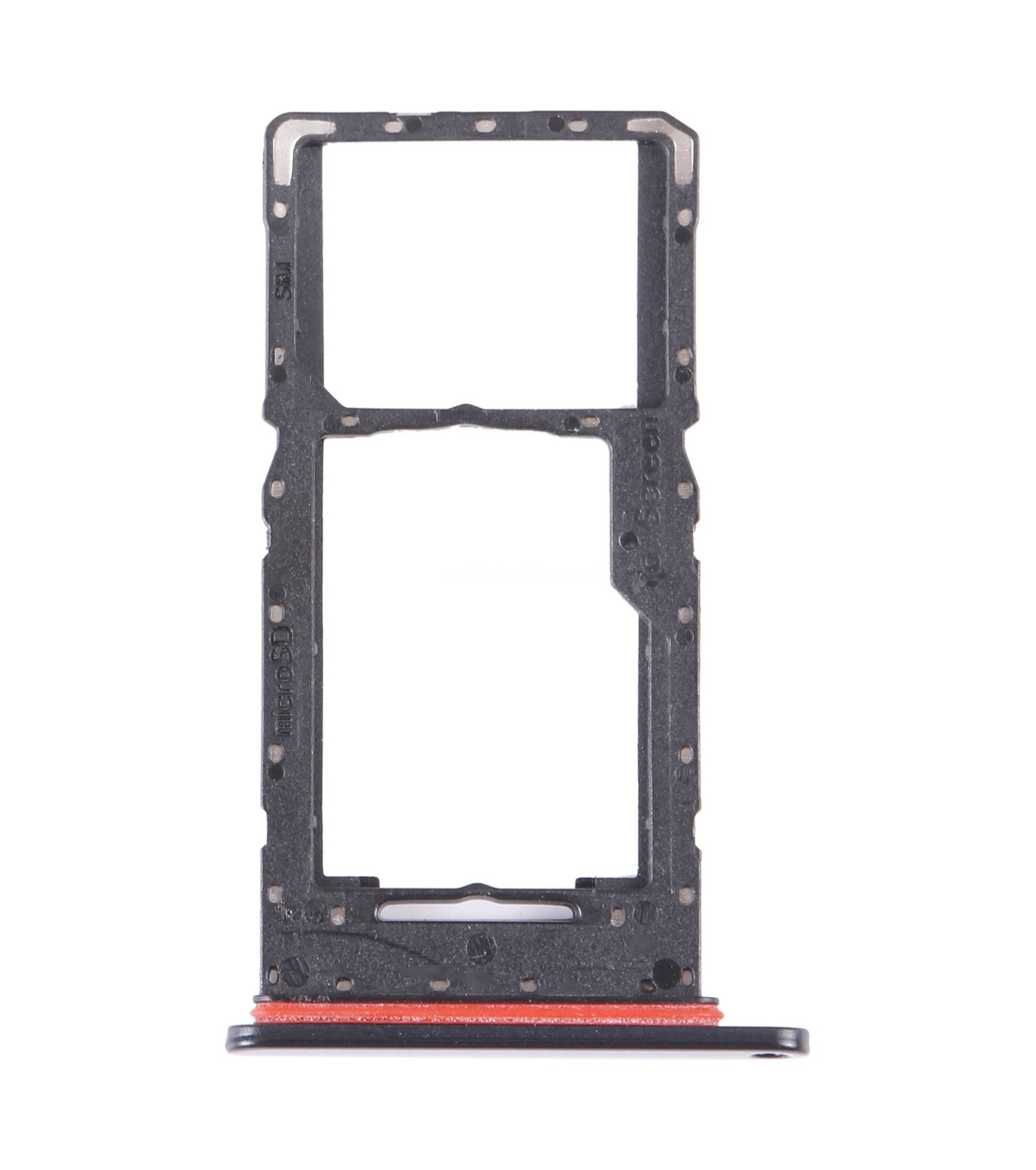 For Samsung Galaxy A14 5G SM-A146P Original SIM Card Tray + Micro SD Card Tray (Black)