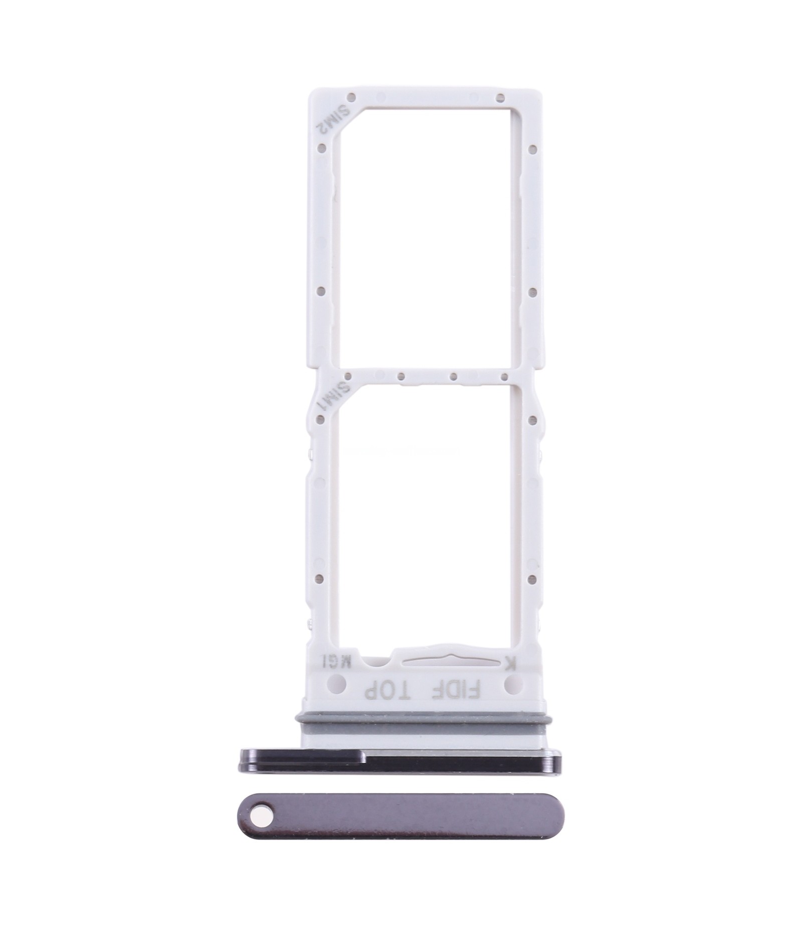 For Samsung Galaxy Z Fold5 SM-F946 Original SIM + SIM Card Tray (Black)