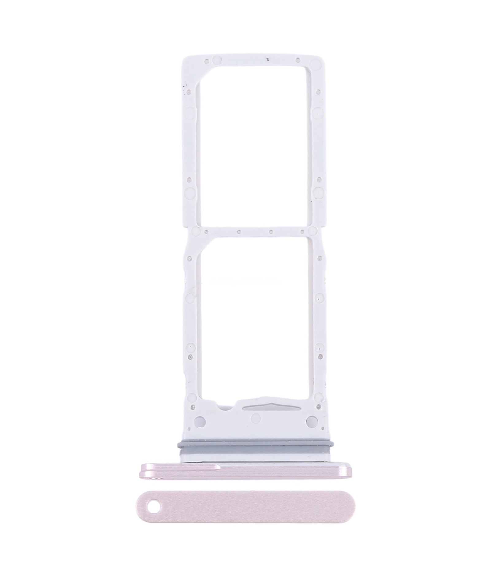 For Samsung Galaxy Z Fold6 SM-F956B Original SIM Card Tray + SIM Card Tray (Pink)