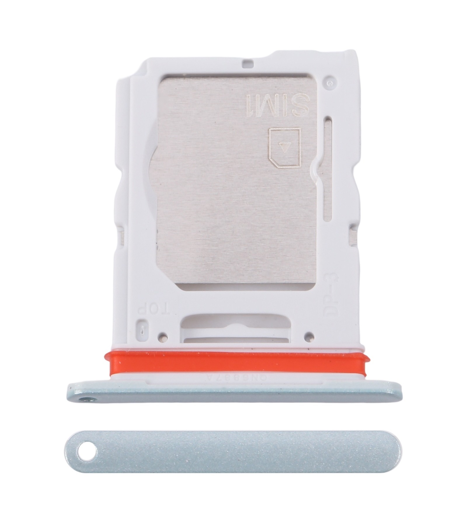 For Samsung Galaxy M55 SM-M556B Original SIM Card Tray + SIM Card Tray / Micro SD Card Tray (Green)
