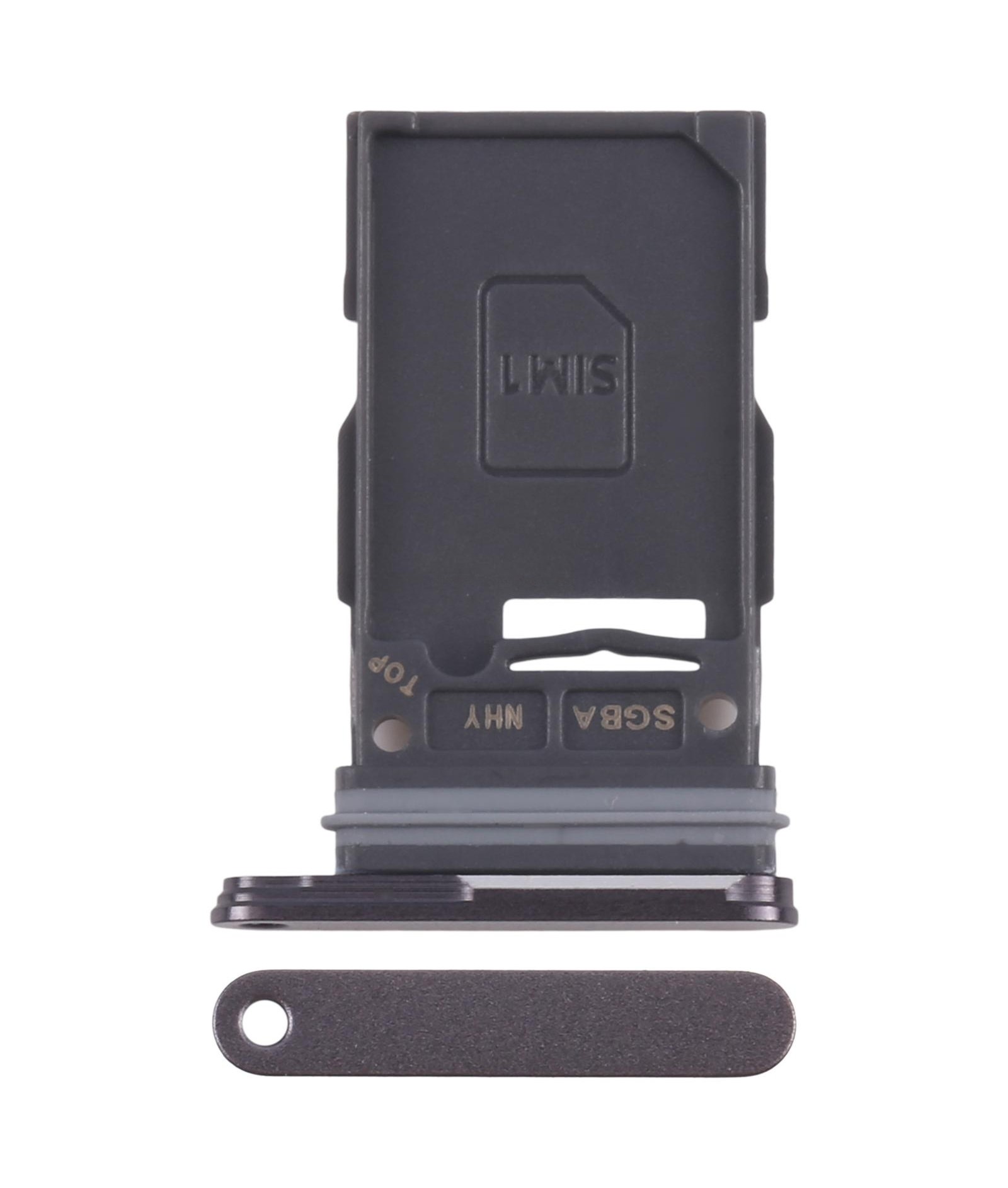 For Samsung Galaxy S24 FE SM-S721B Original SIM Card Tray (Black)