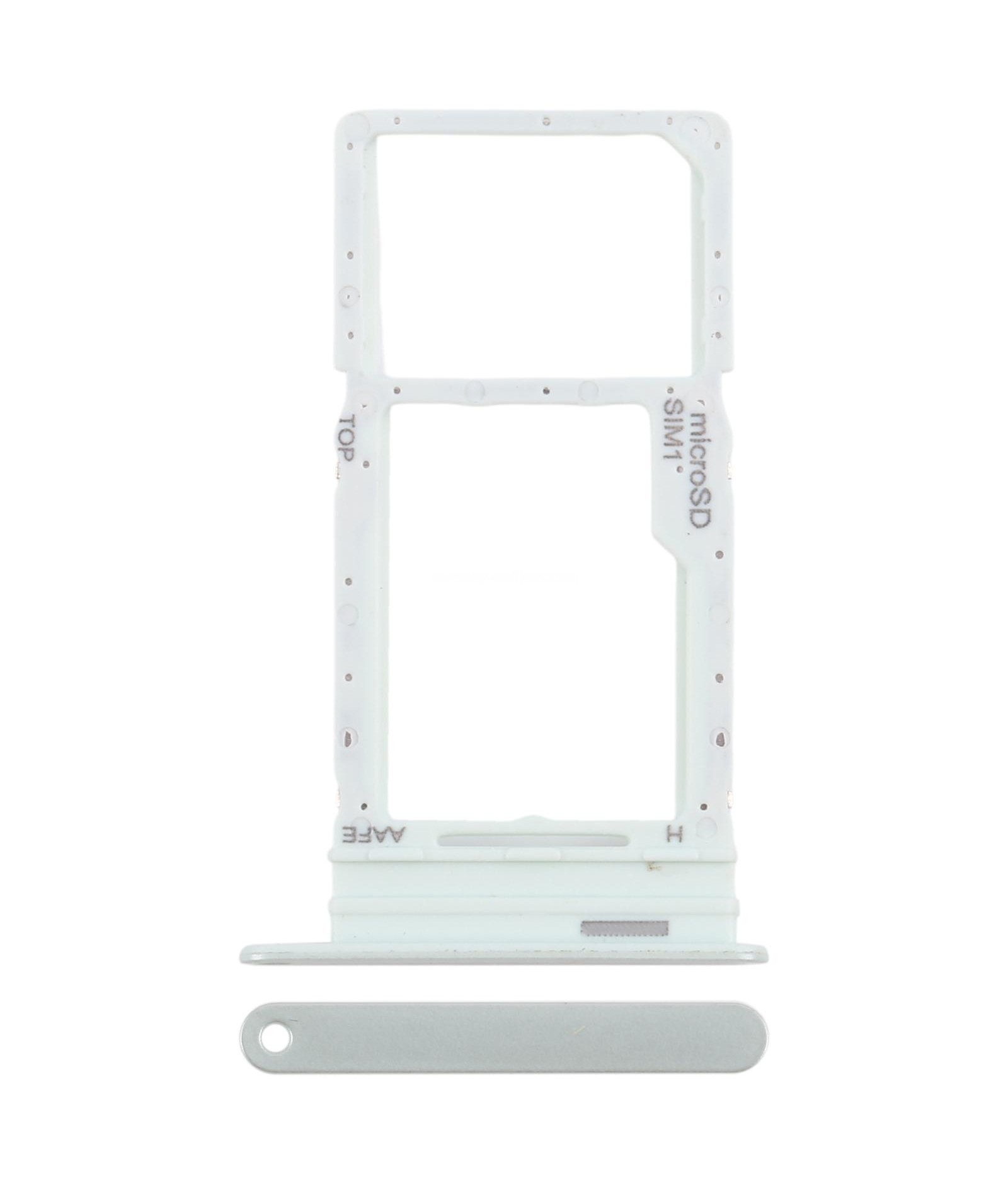 For Samsung Galaxy A16 SM-A165F Original SIM Card Tray + Micro SD Card Tray (Green)