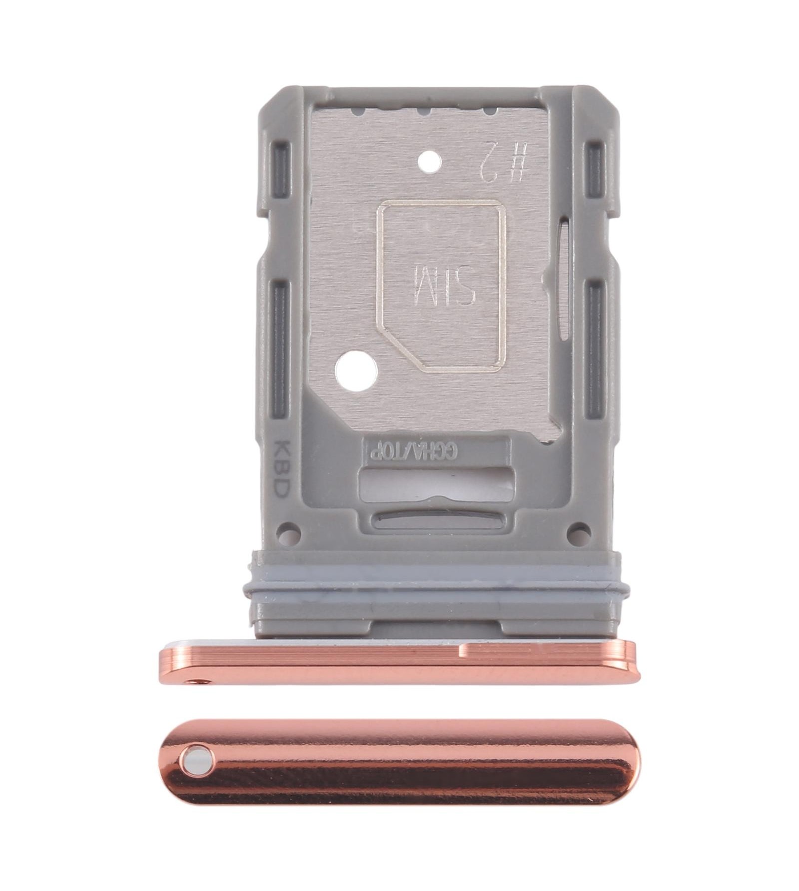 For Samsung Galaxy S20 FE SM-G780F Original SIM Card Tray (Orange)