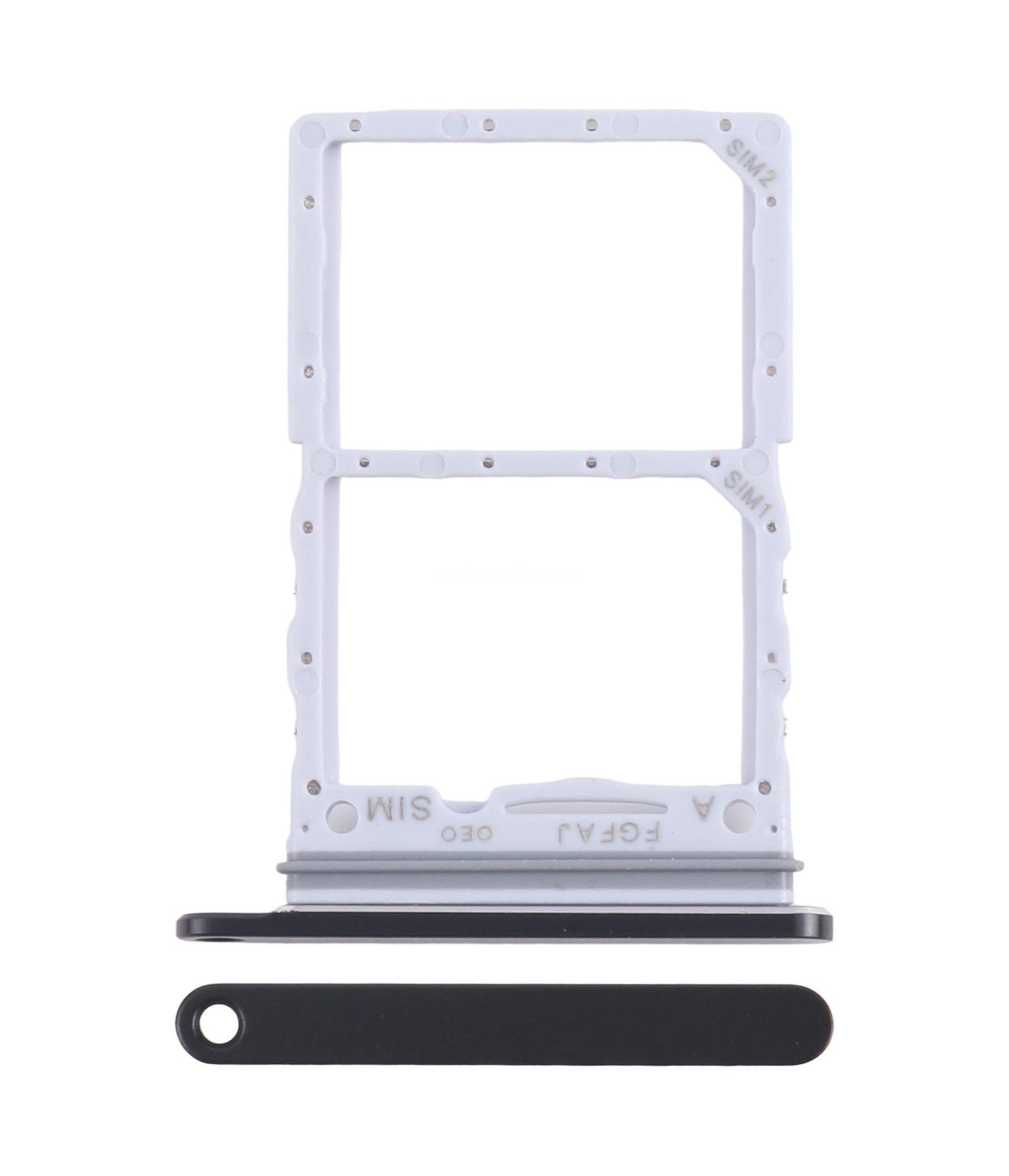 For Samsung Galaxy Z Flip7 SM-F751B Original SIM + SIM Card Tray (Black)