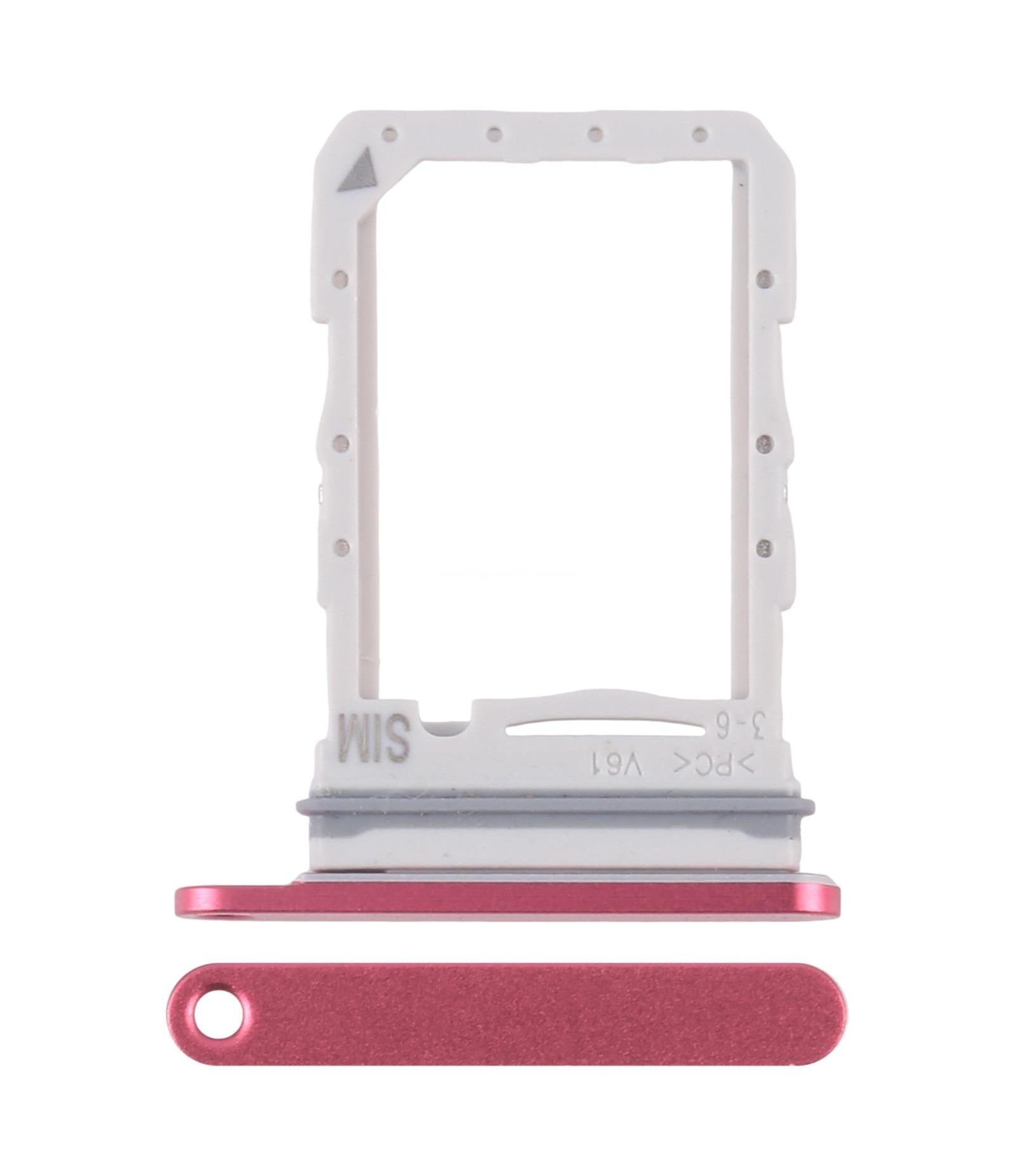 For Samsung Galaxy Z Flip7 SM-F766U Original SIM Card Tray (Red)