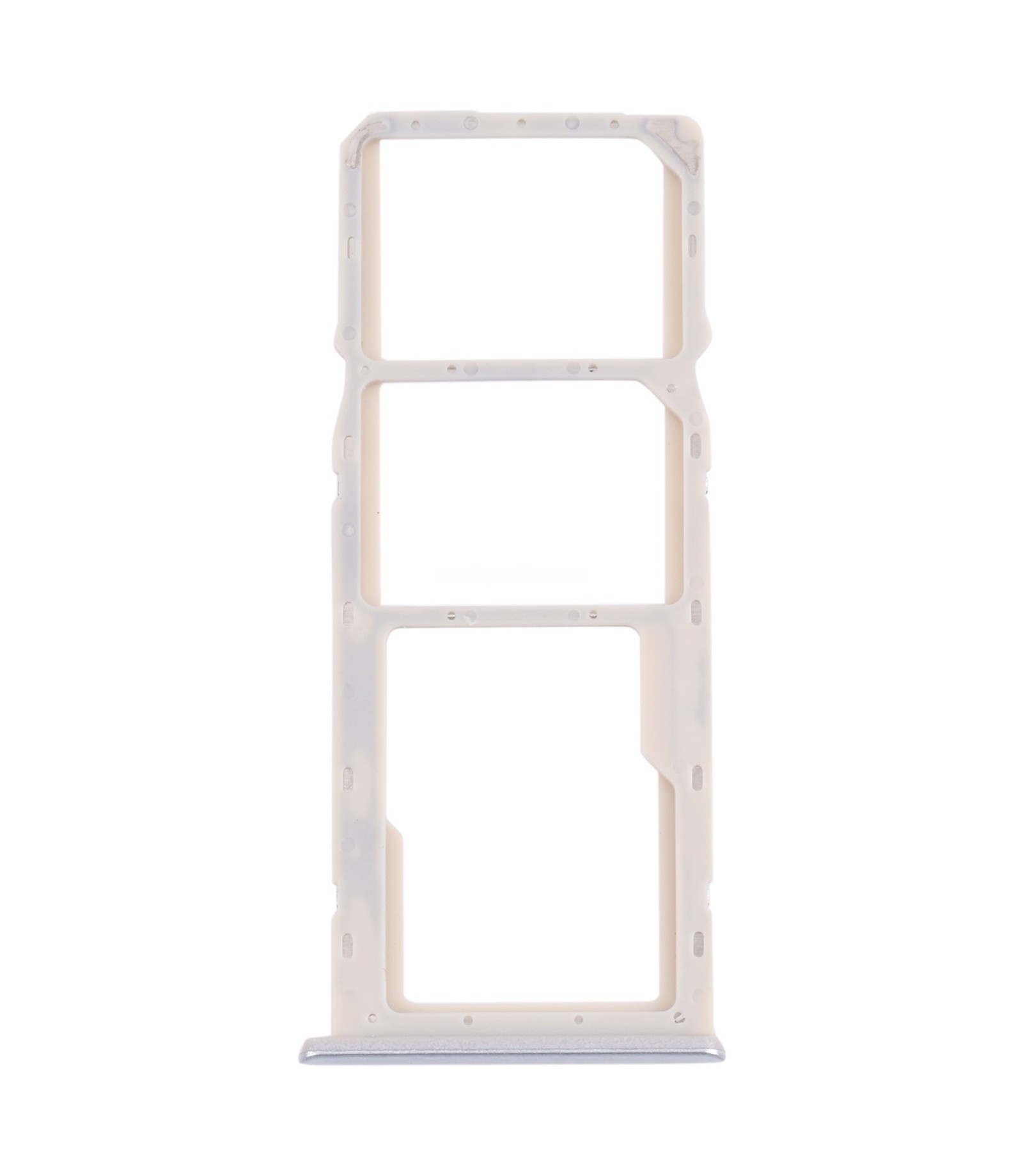For OPPO A35 CPH2179 SIM Card Tray + SIM Card Tray + Micro SD Card Tray (White)