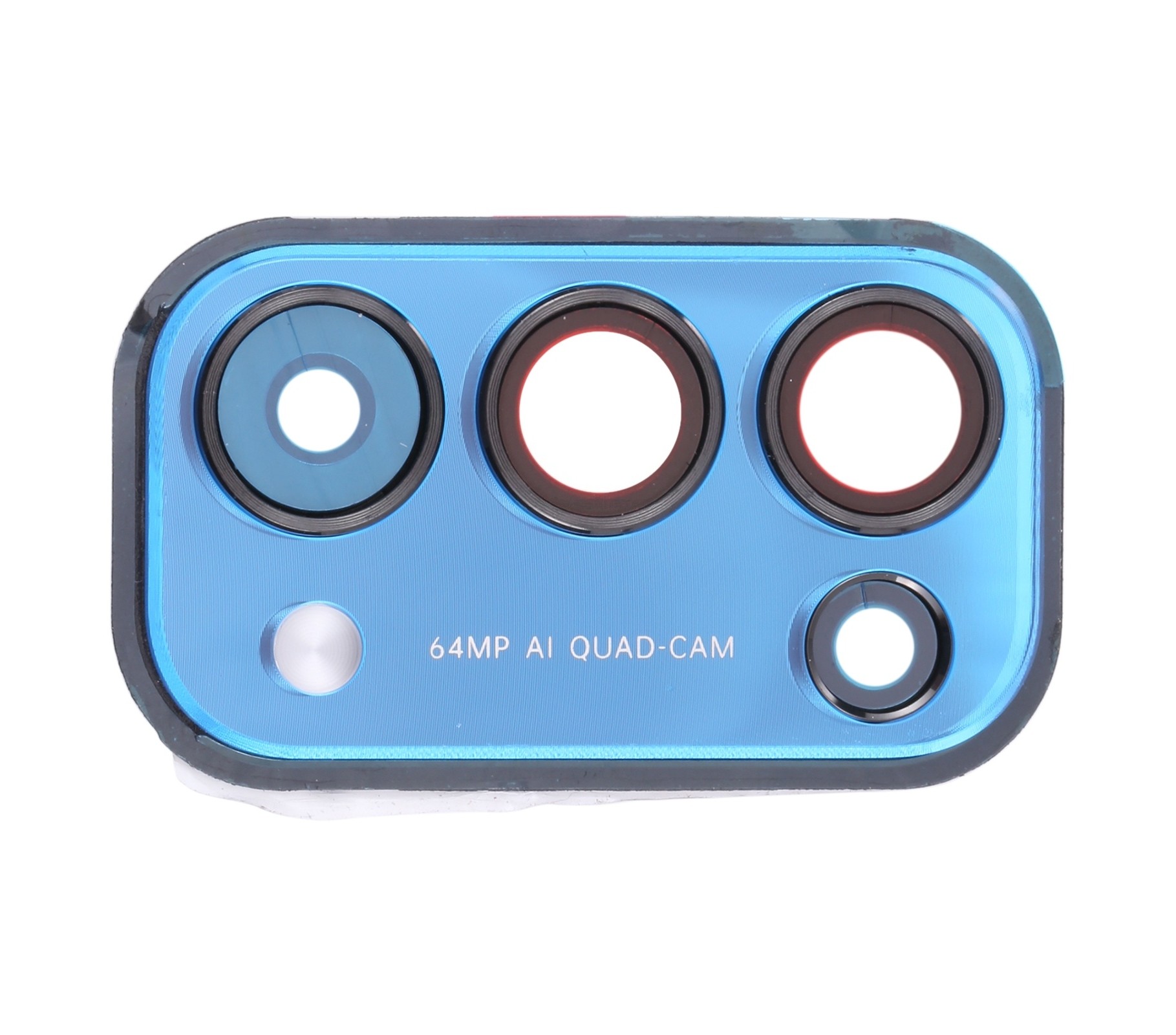 For OPPO Reno5 5G PEGM00, PEGT00, CPH2145 Camera Lens Cover (Blue)