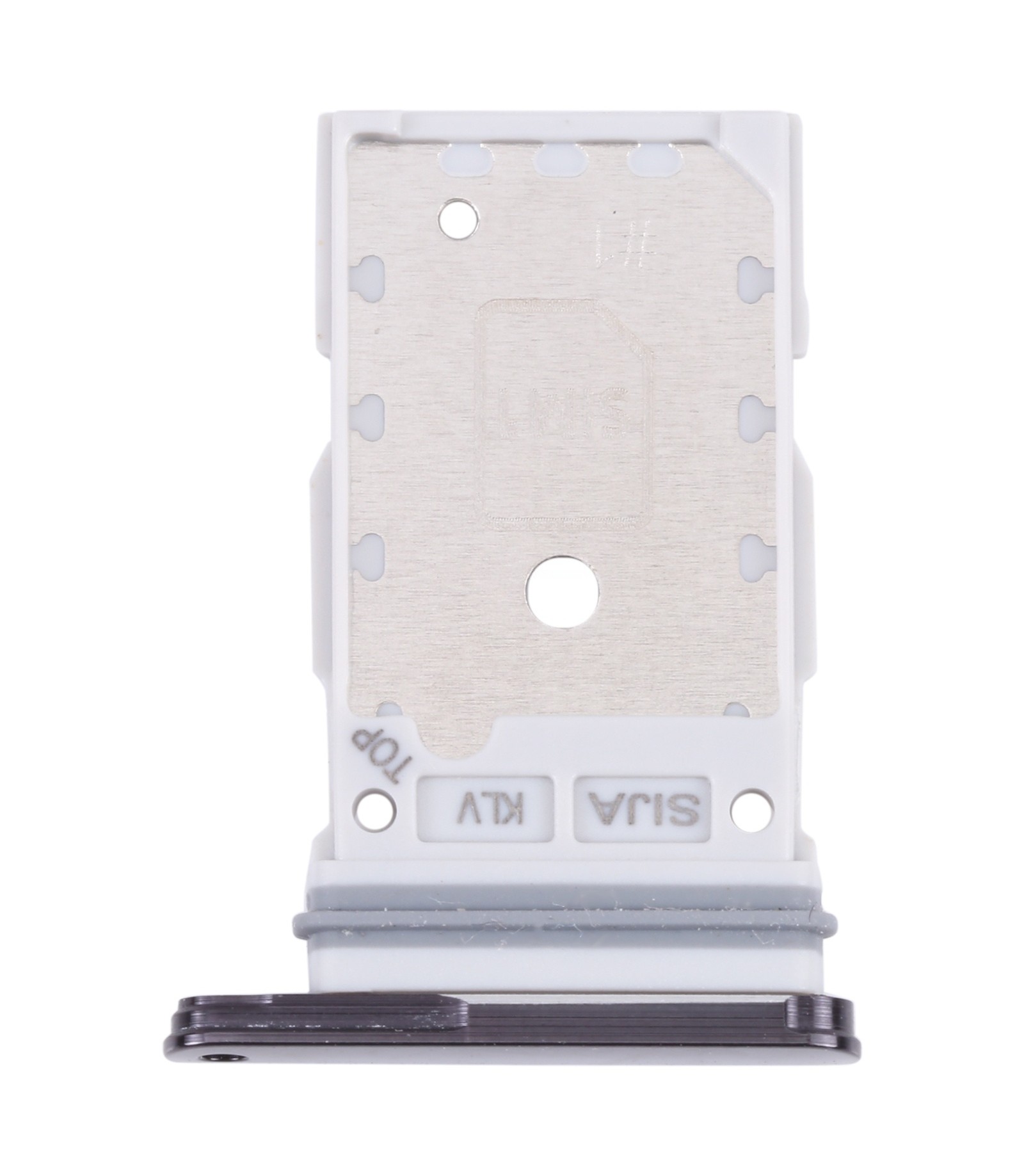 For Samsung Galaxy S22+ 5G / S22 5G / SM-S906B SM-S901B Original SIM Card Tray + SIM Card Tray (Black)