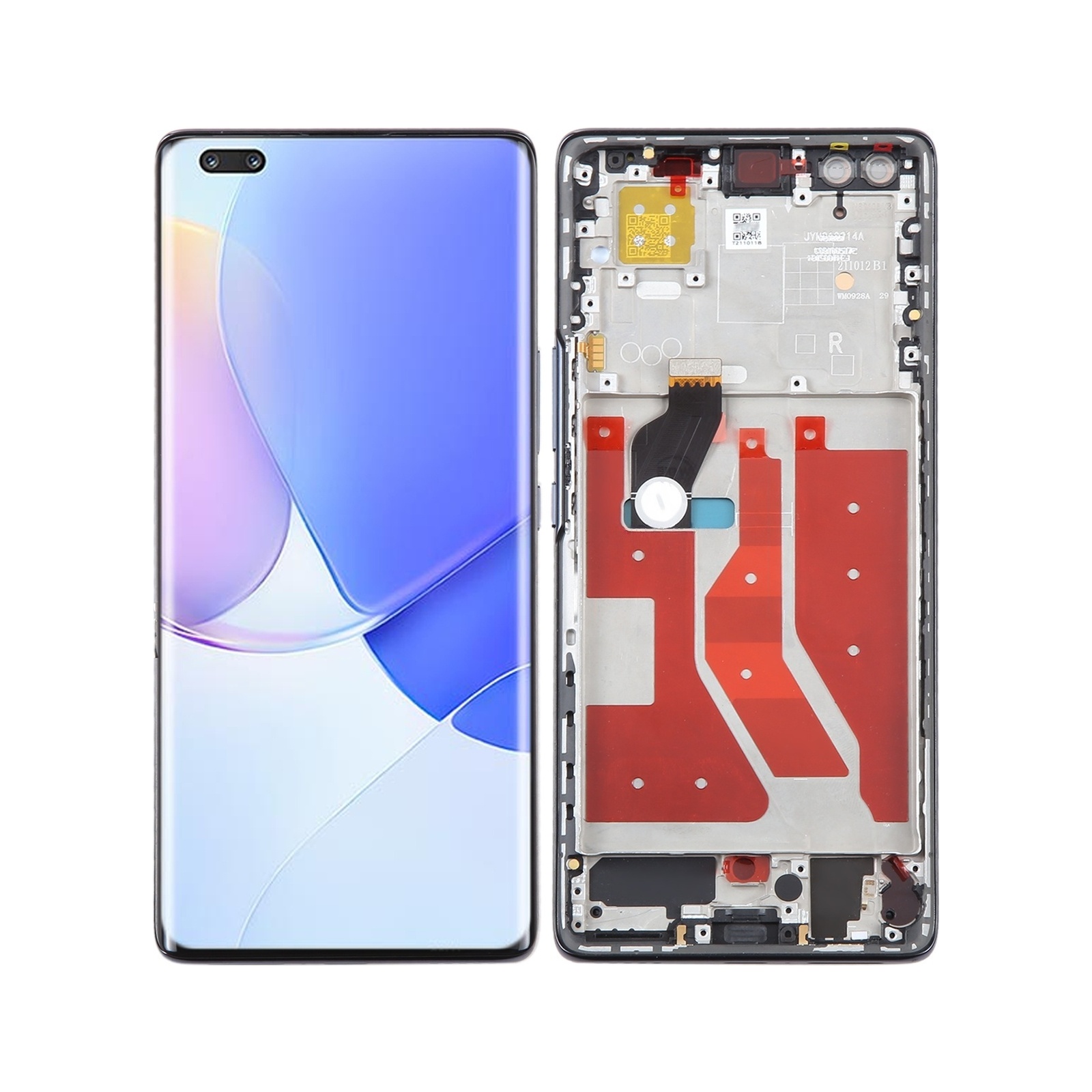 Original LCD Screen For Huawei nova 9 Pro Digitizer Full Assembly with Frame(Black)