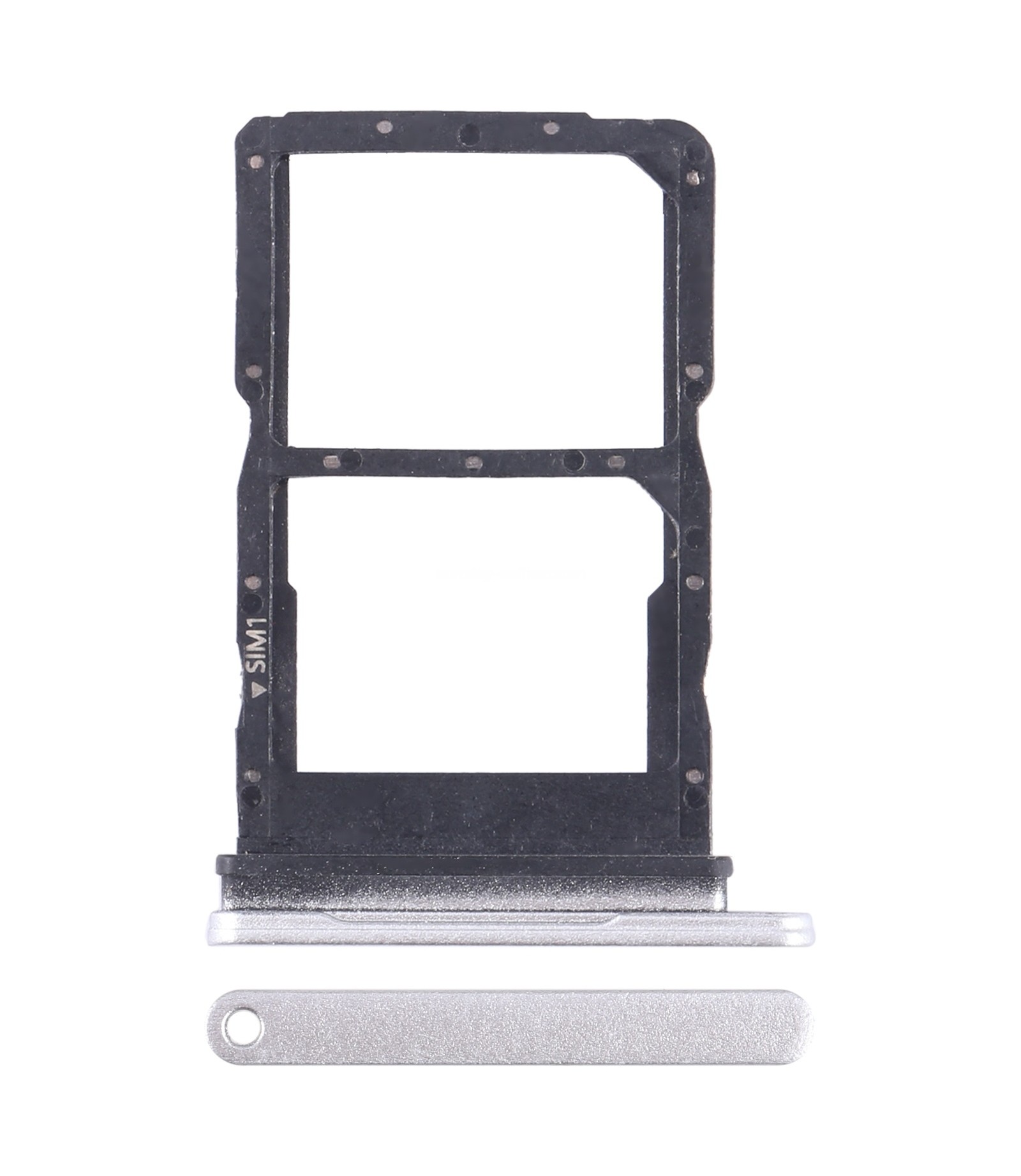 For Huawei nova 10 Youth SIM + SIM Card Tray (Silver)