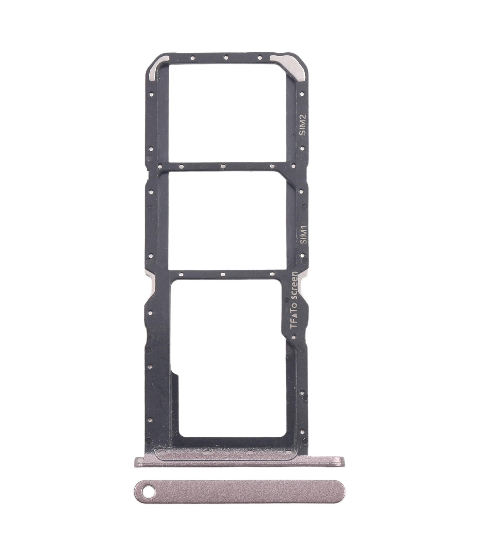 For Nokia G11 Original SIM Card Tray + SIM Card Tray + Micro SD Card Tray (Gold)