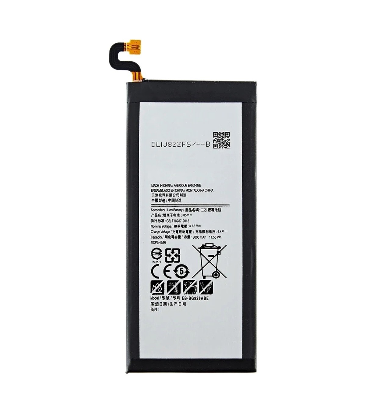 3000mAh Battery Replacement For Samsung Galaxy S6 Edge+ SM-G9280 G928P G928F G928V G9280 G9287 EB-BG928ABE EB-BG928ABA
